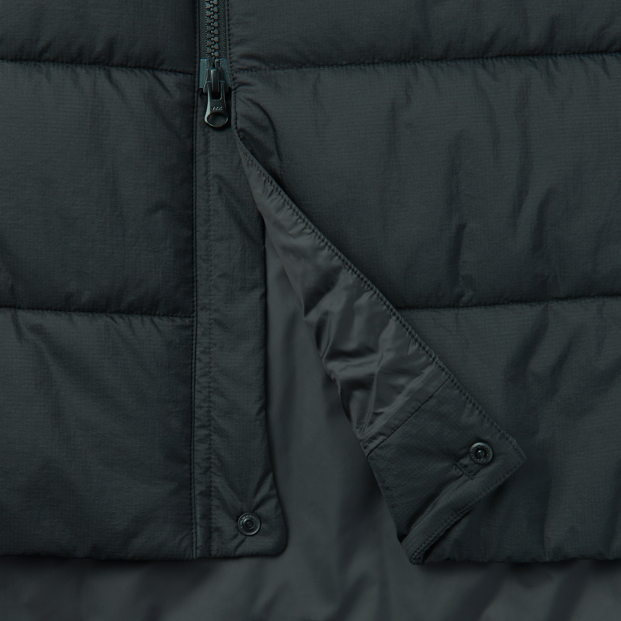 防風撥水中わたコート