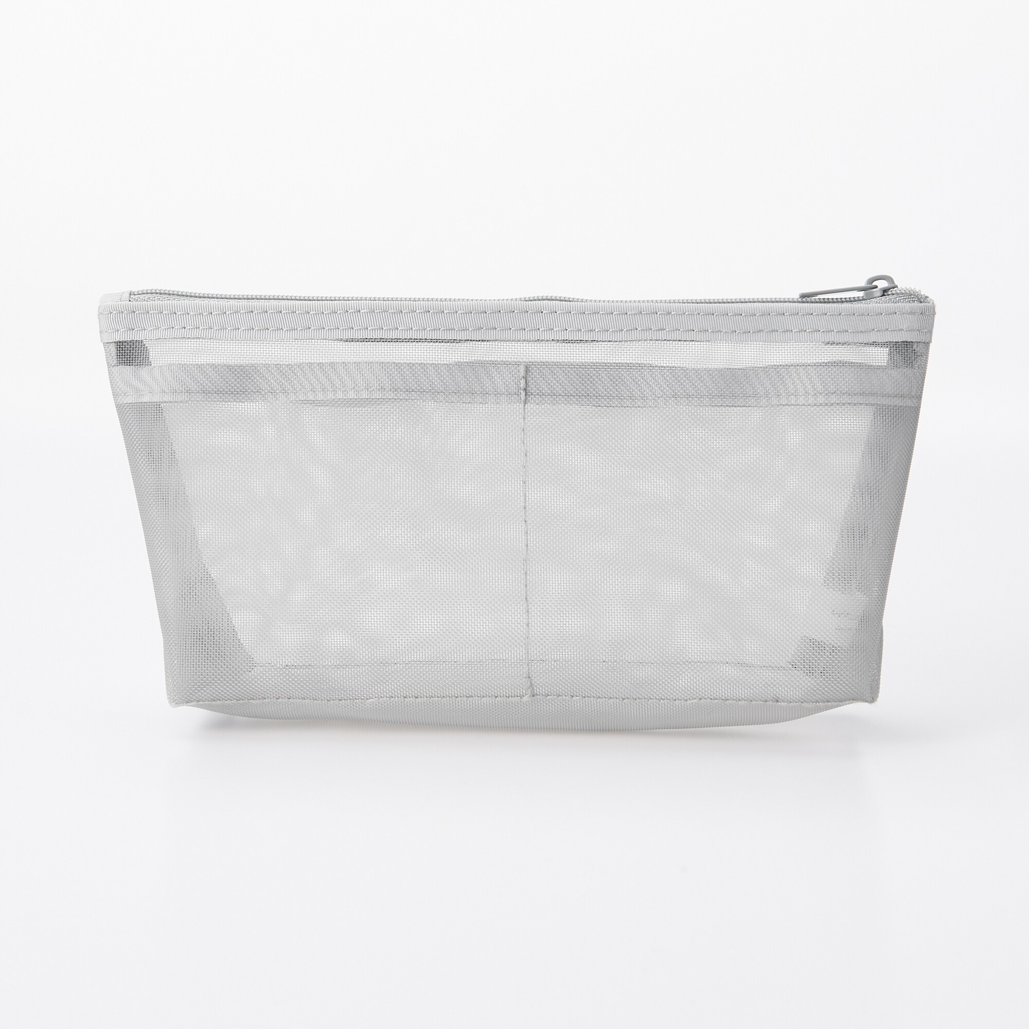 ナイロンメッシュペンケース　マチ付