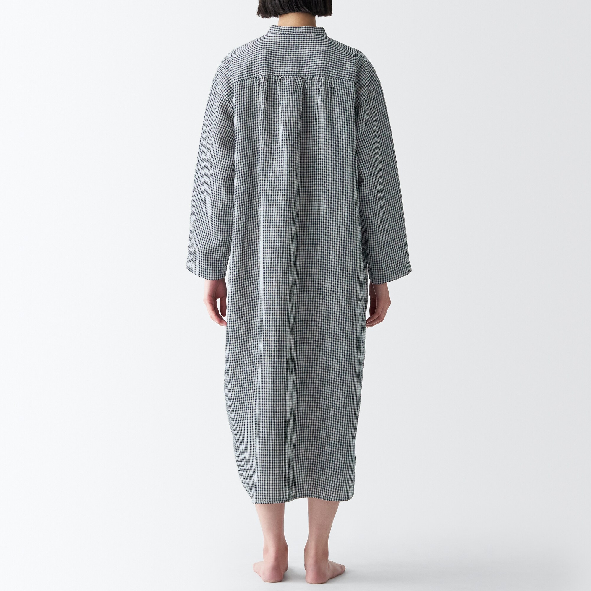 天然由来の接触冷感　リヨセル麻クルタ