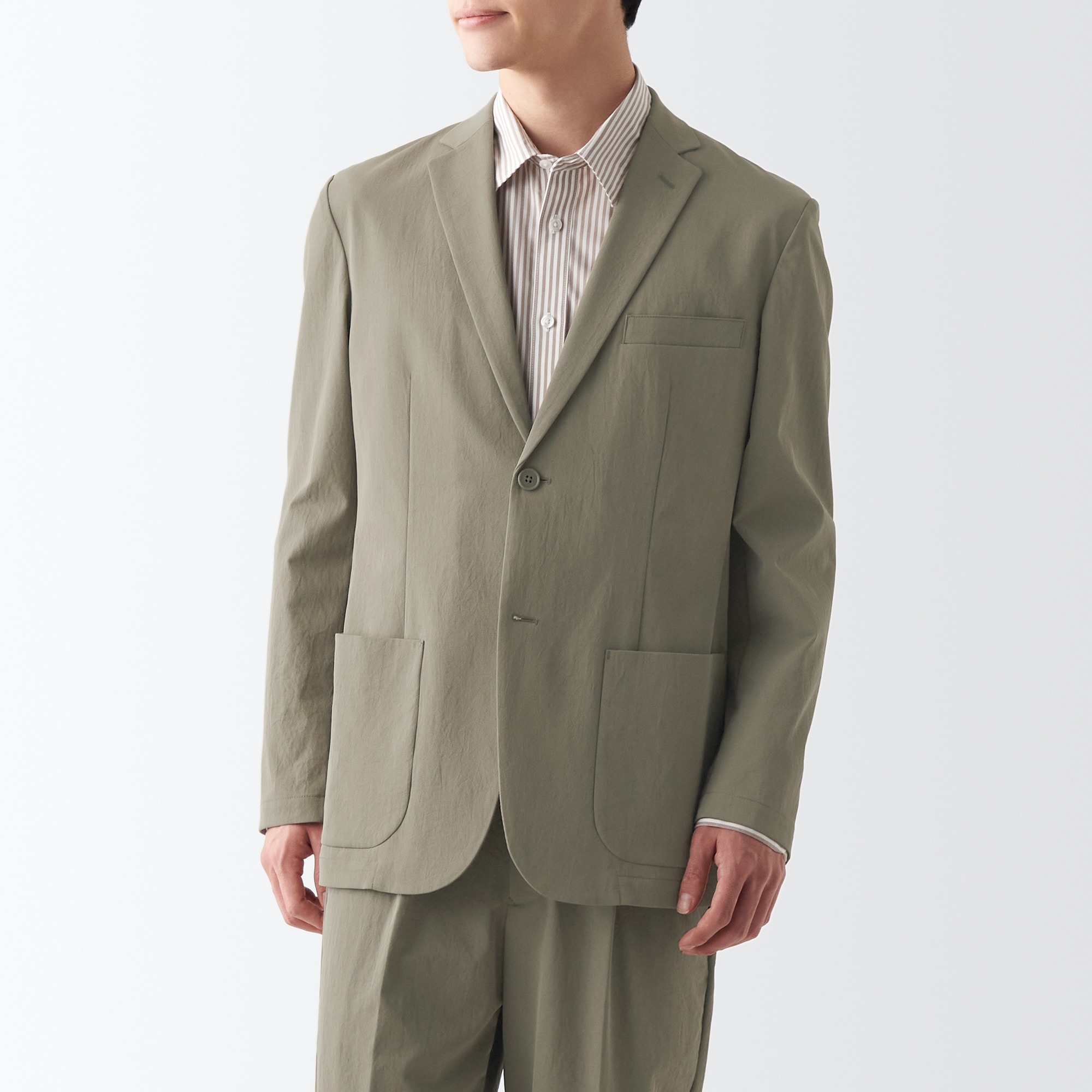 【セットアップ可能】撥水ストレッチジャケット