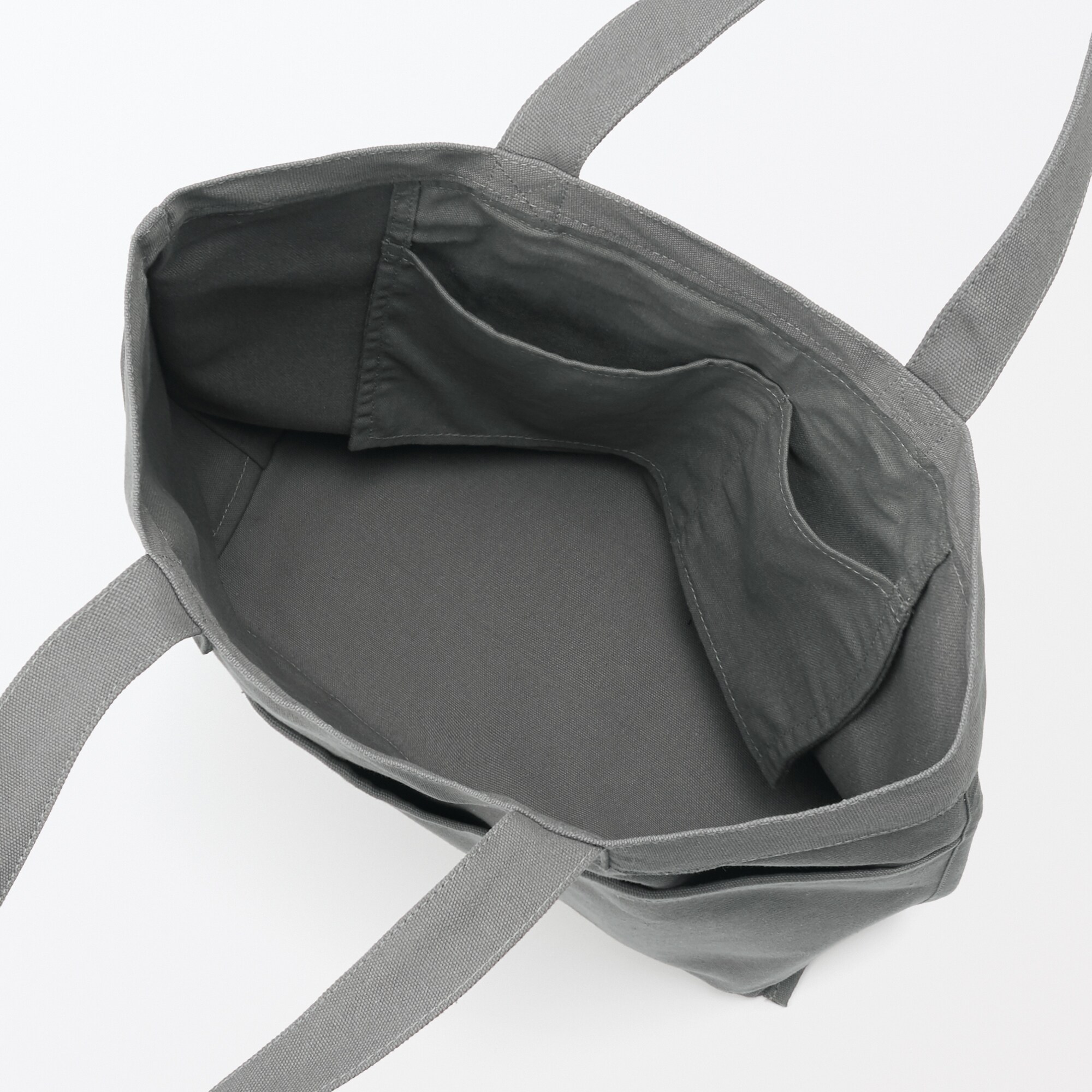 帆布　横型トートバッグ