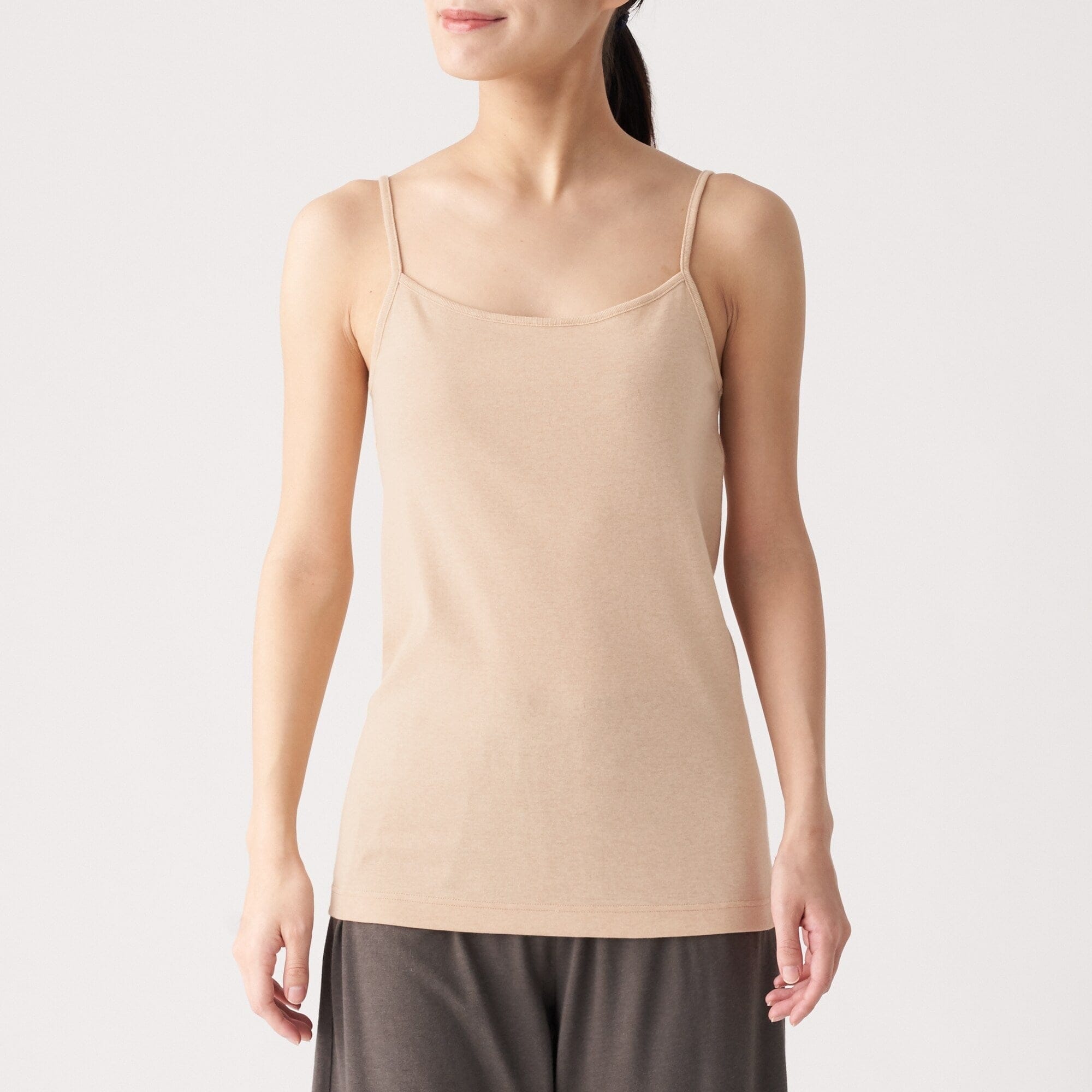 無染色キャミソール