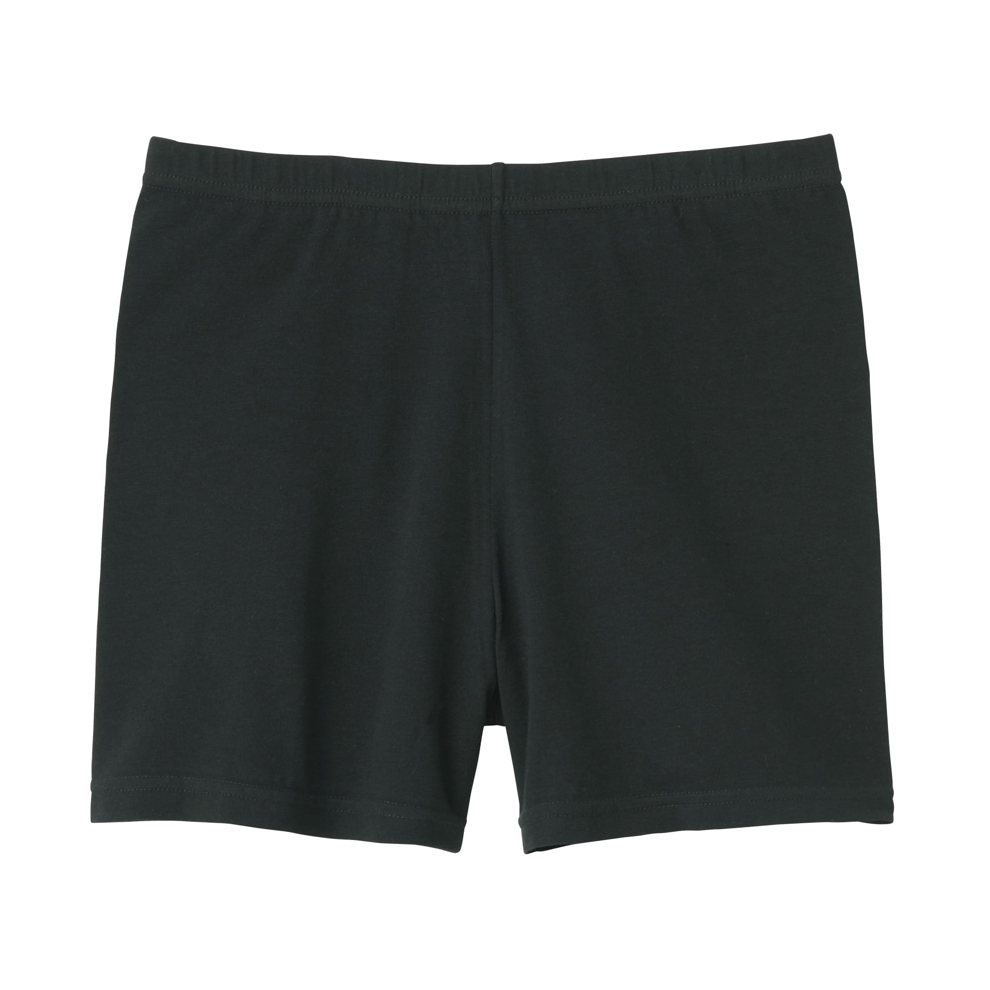 ストレッチ天竺編み　スカートの下に履く　オーバーパンツ（一分丈レギンス）