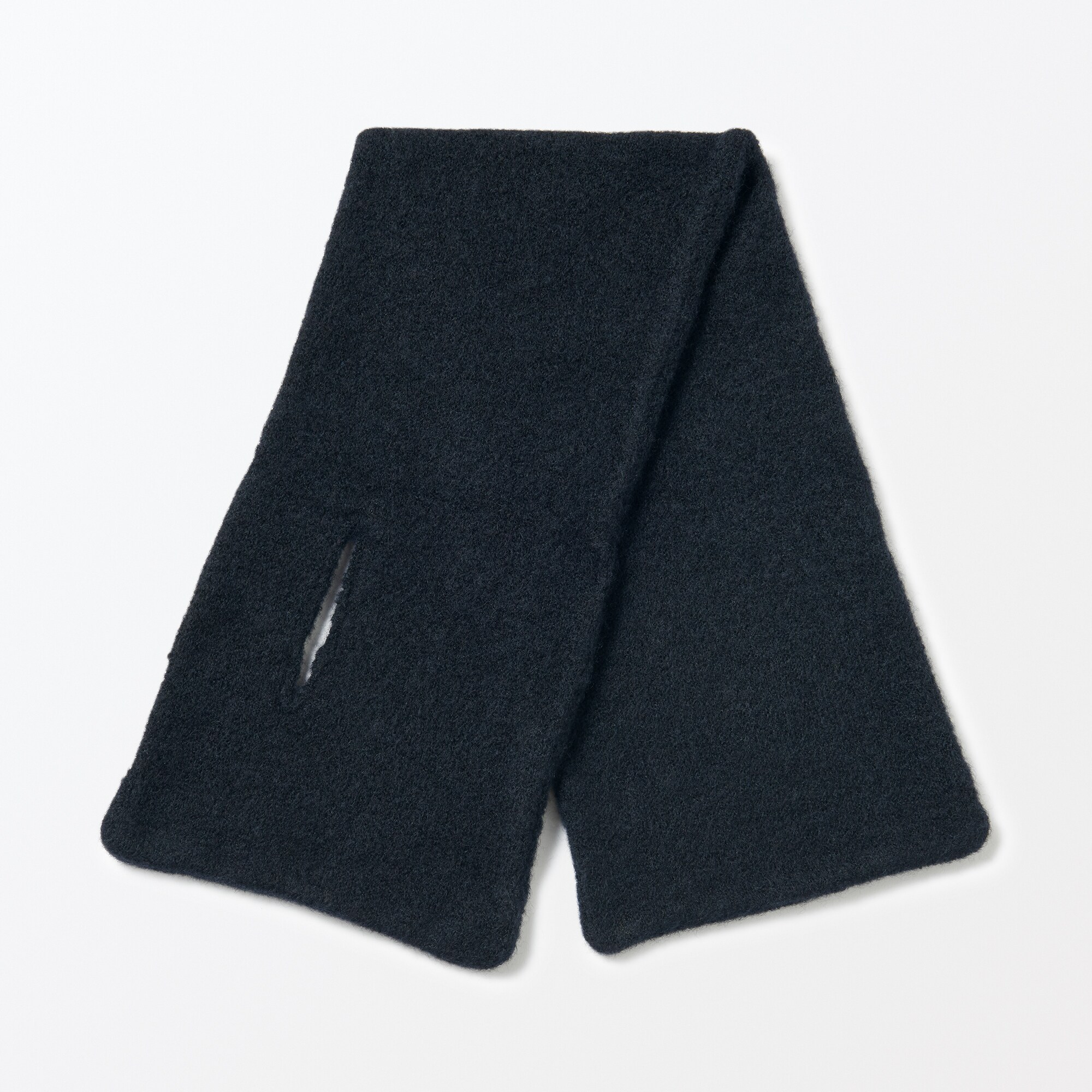 再生ポリエステル混　のびのび　動物マフラー（キッズ）