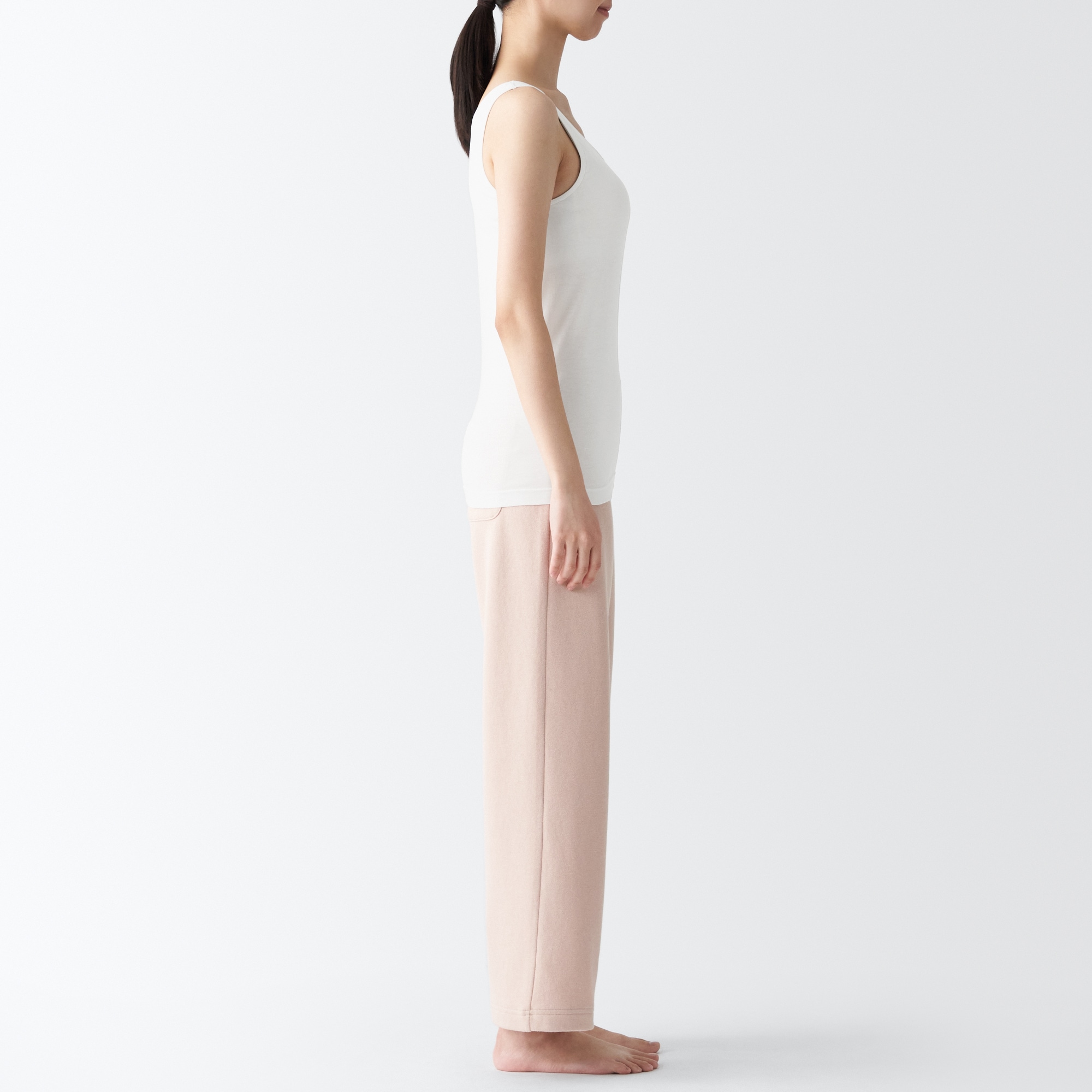 シルク混ブラタンクトップ