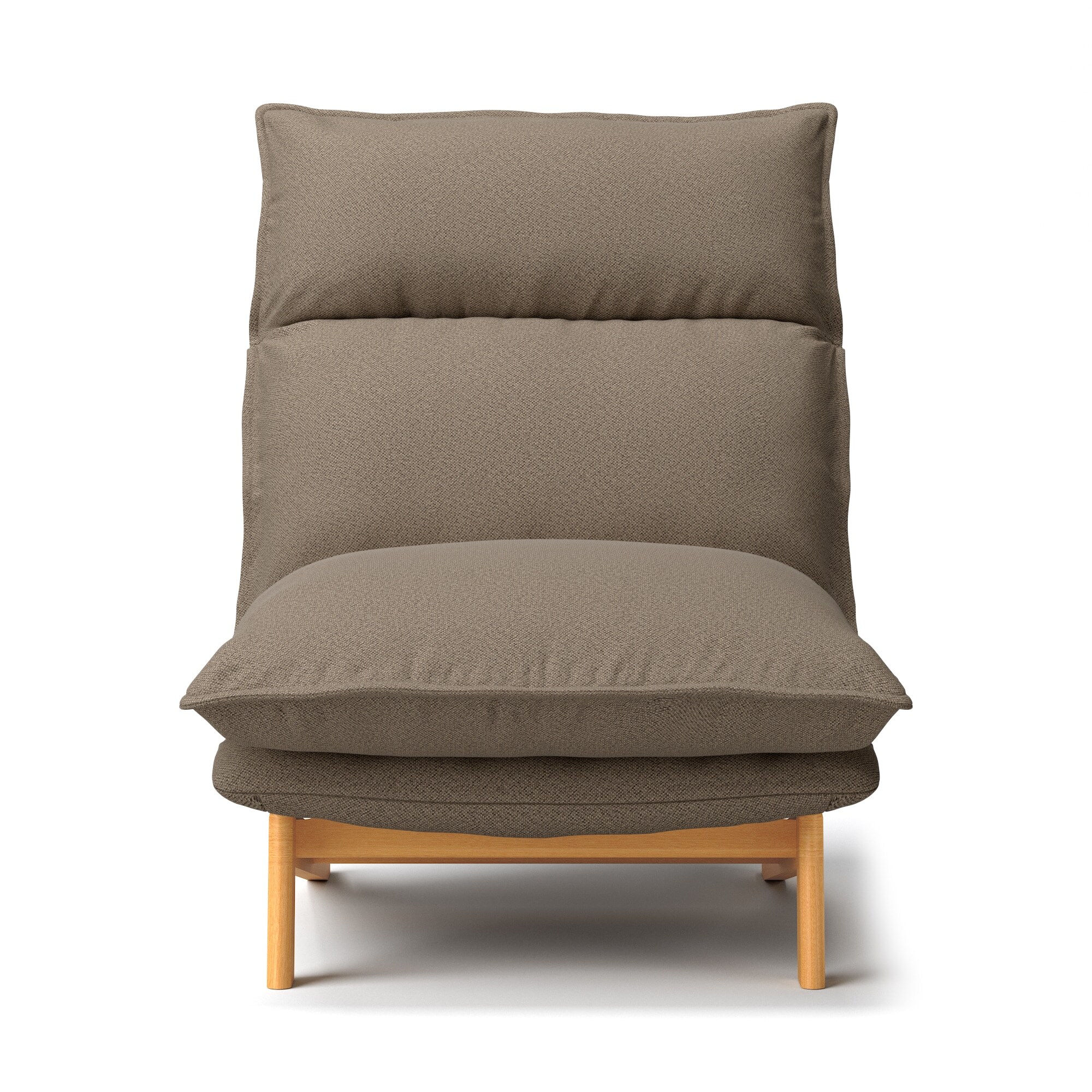 【カバー】綿太番手ハイバックリクライニングソファ・１シーター用カバー