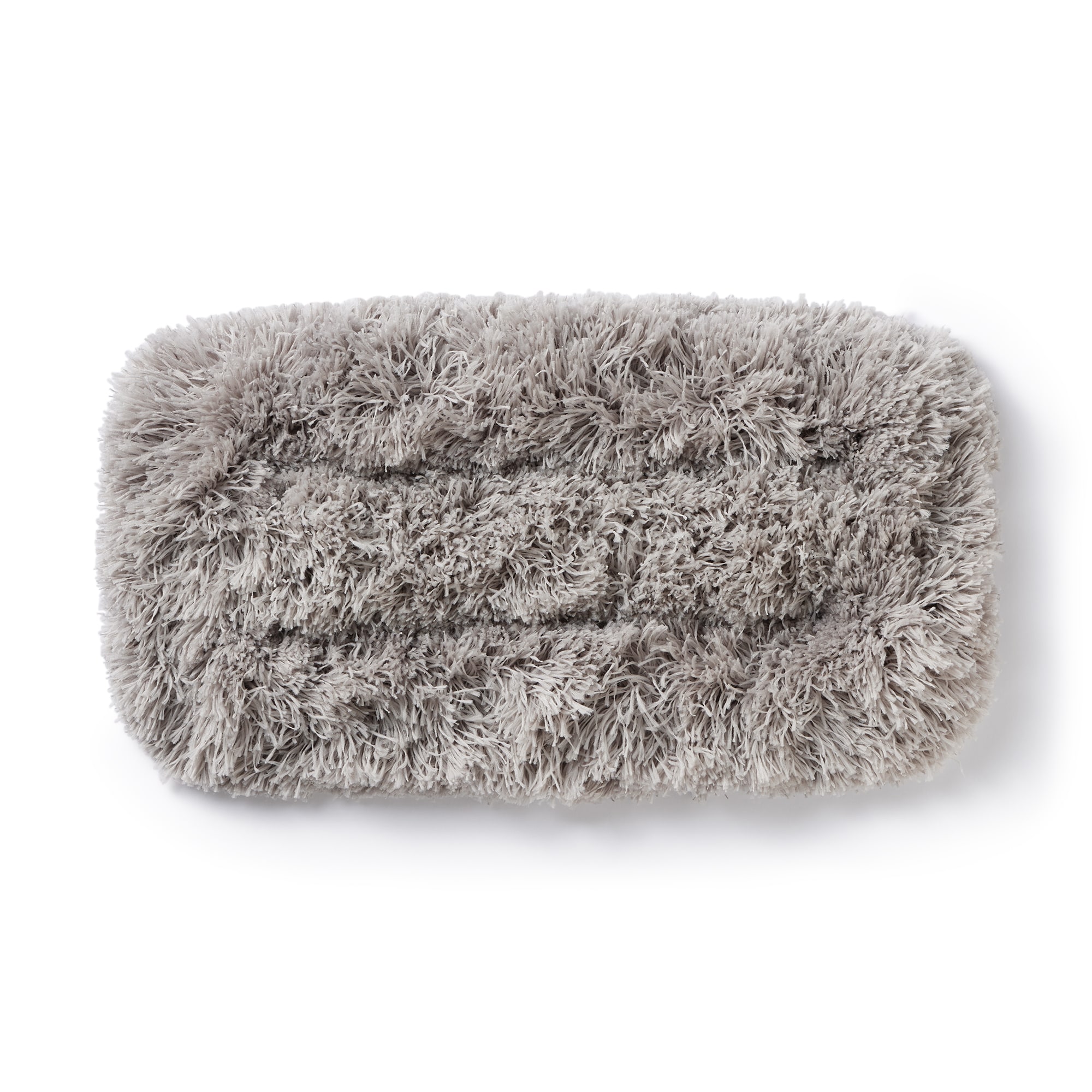 マイクロファイバー　フローリングワイパー用モップ／乾拭き　約幅３２×奥行１７×厚さ２．５ｃｍ