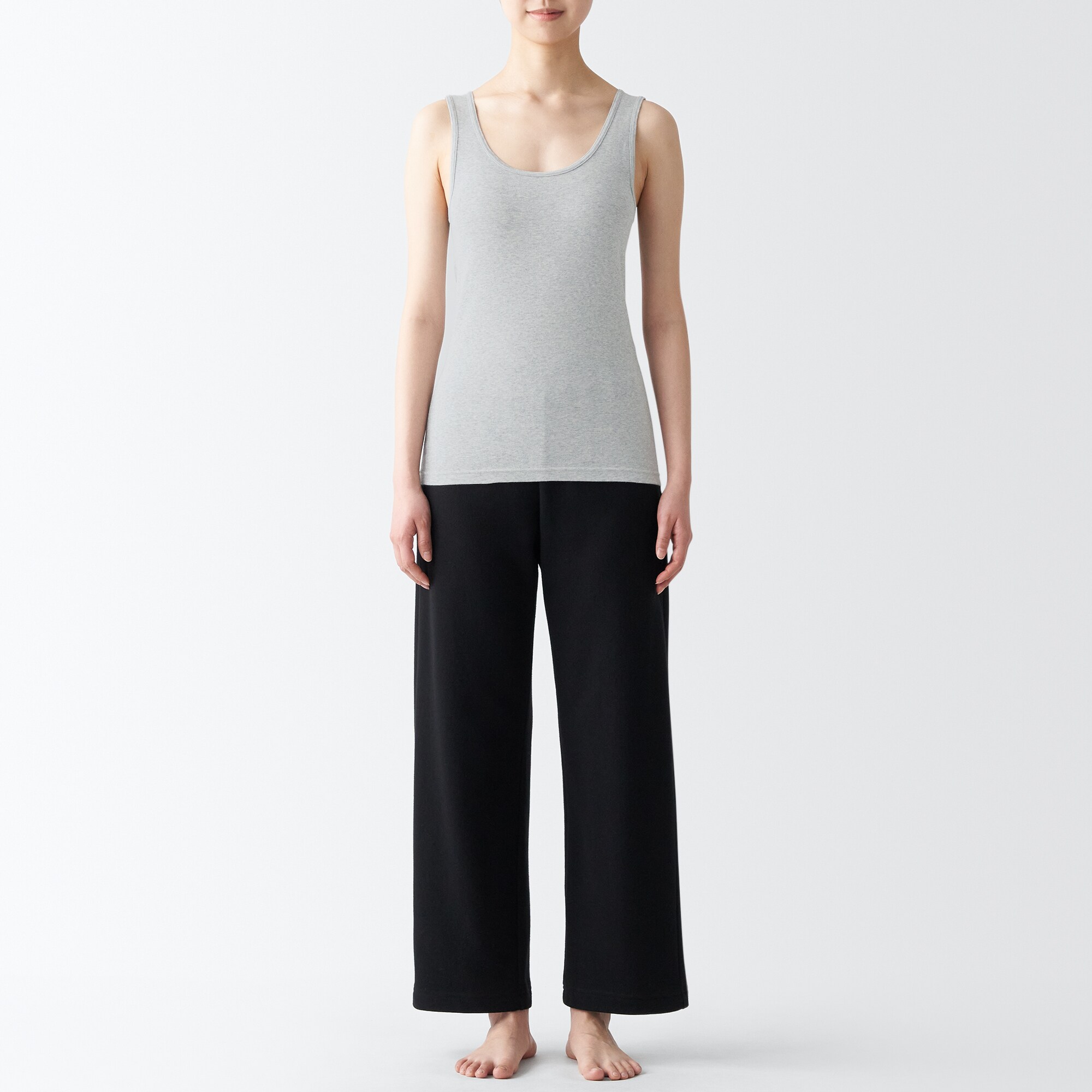 フライス編みタンクトップ