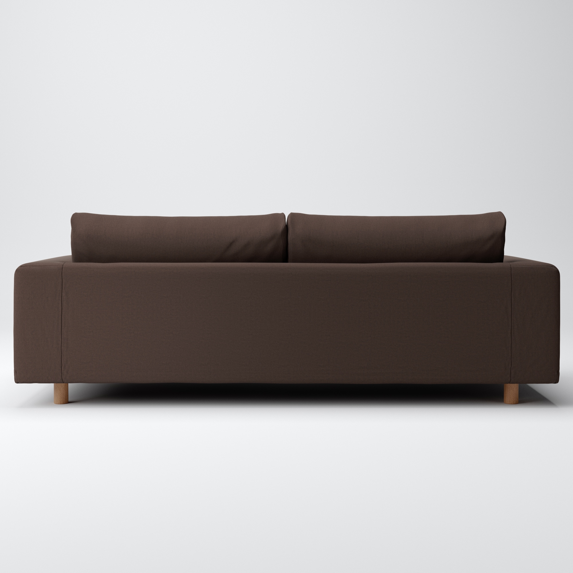 【カバー】綿平織ソファ本体・３シーター・フェザー・ポケットコイル用カバー