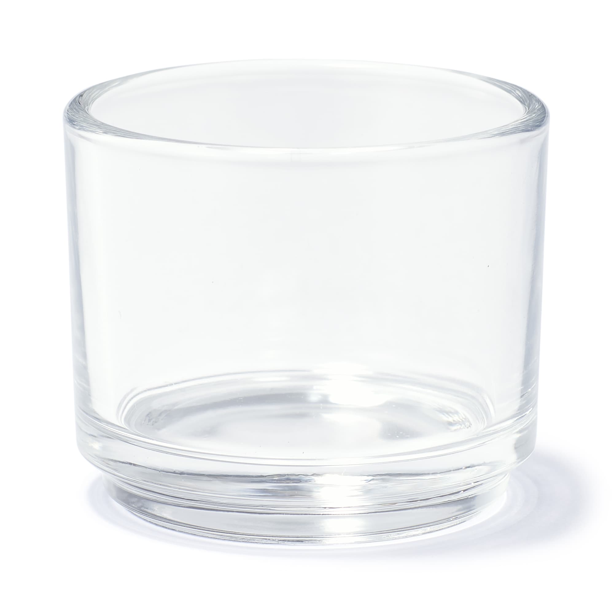 重なるキャンドルホルダー　クリア