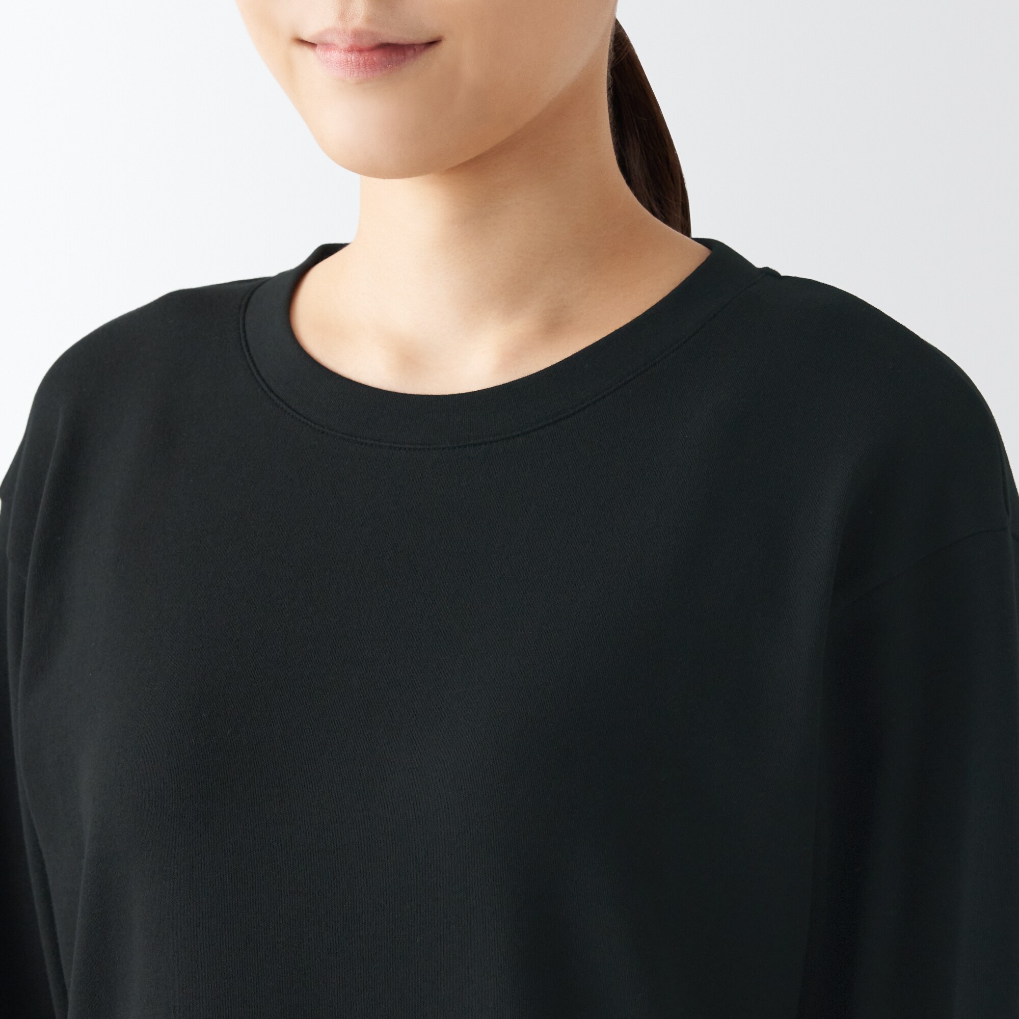 スムース編みロング長袖Ｔシャツ