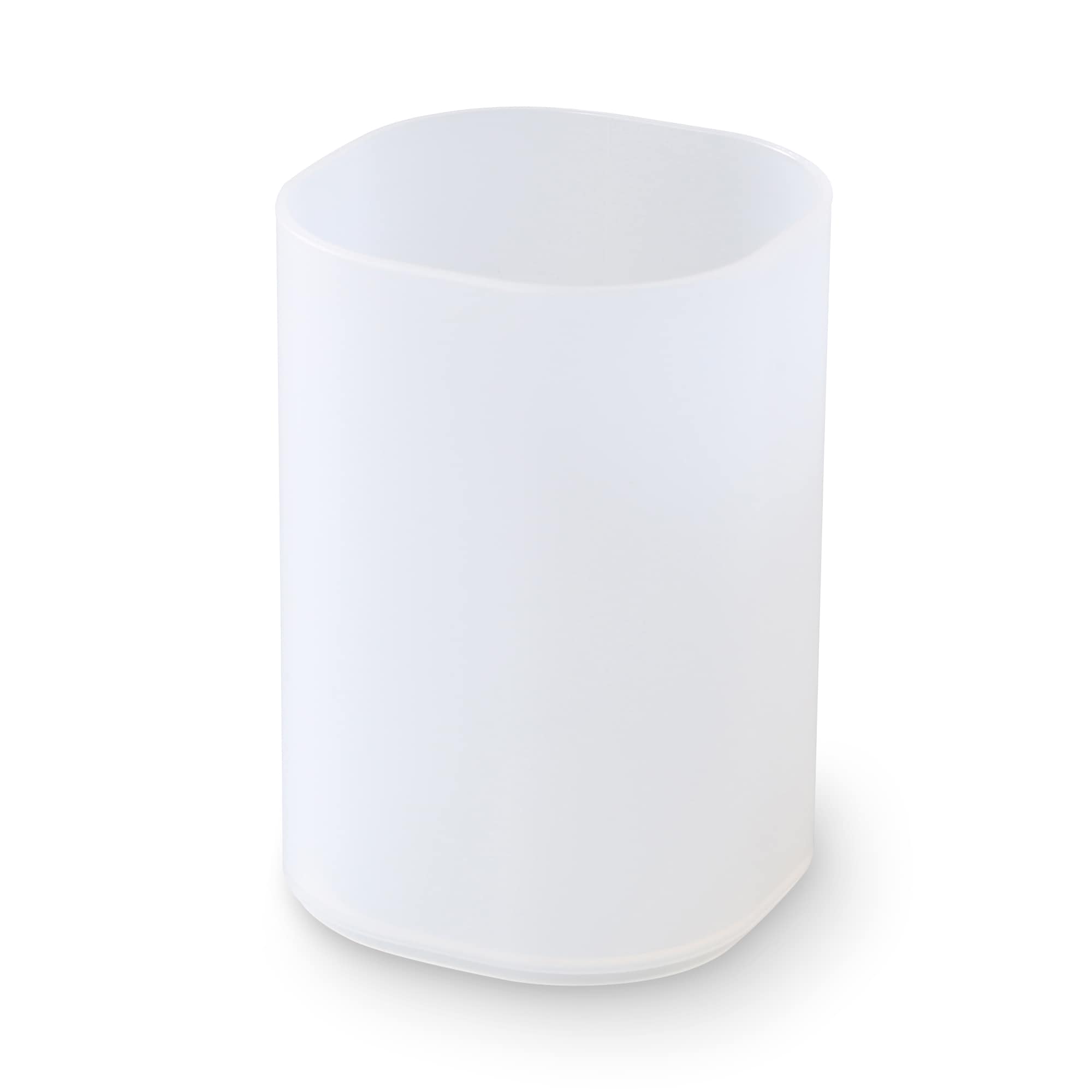 ポリプロピレンブラシ・ペンシルスタンド　約幅７１×奥行７１×高さ１０３ｍｍ