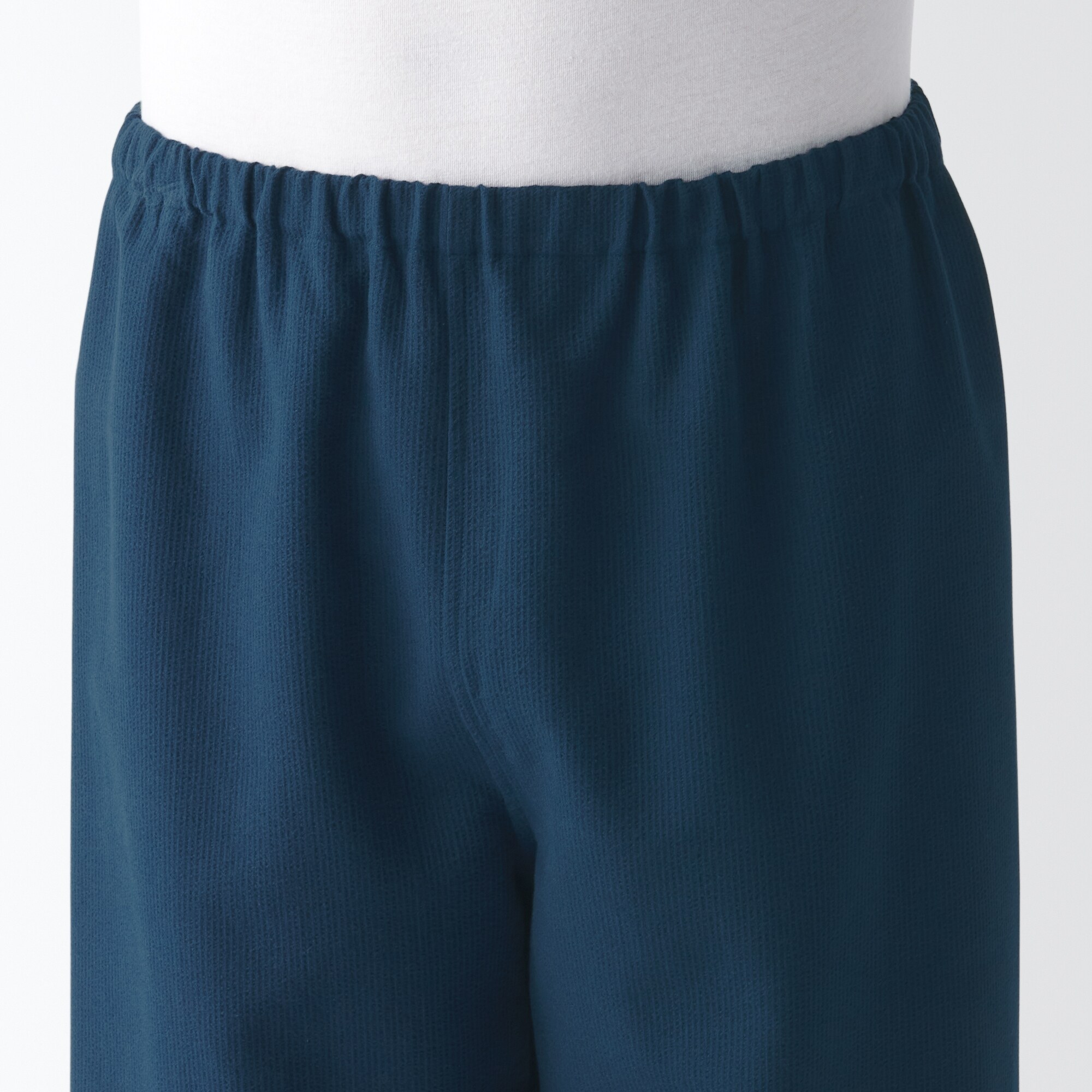 紳士　木の実から作ったカポック混　スキッパーパジャマ