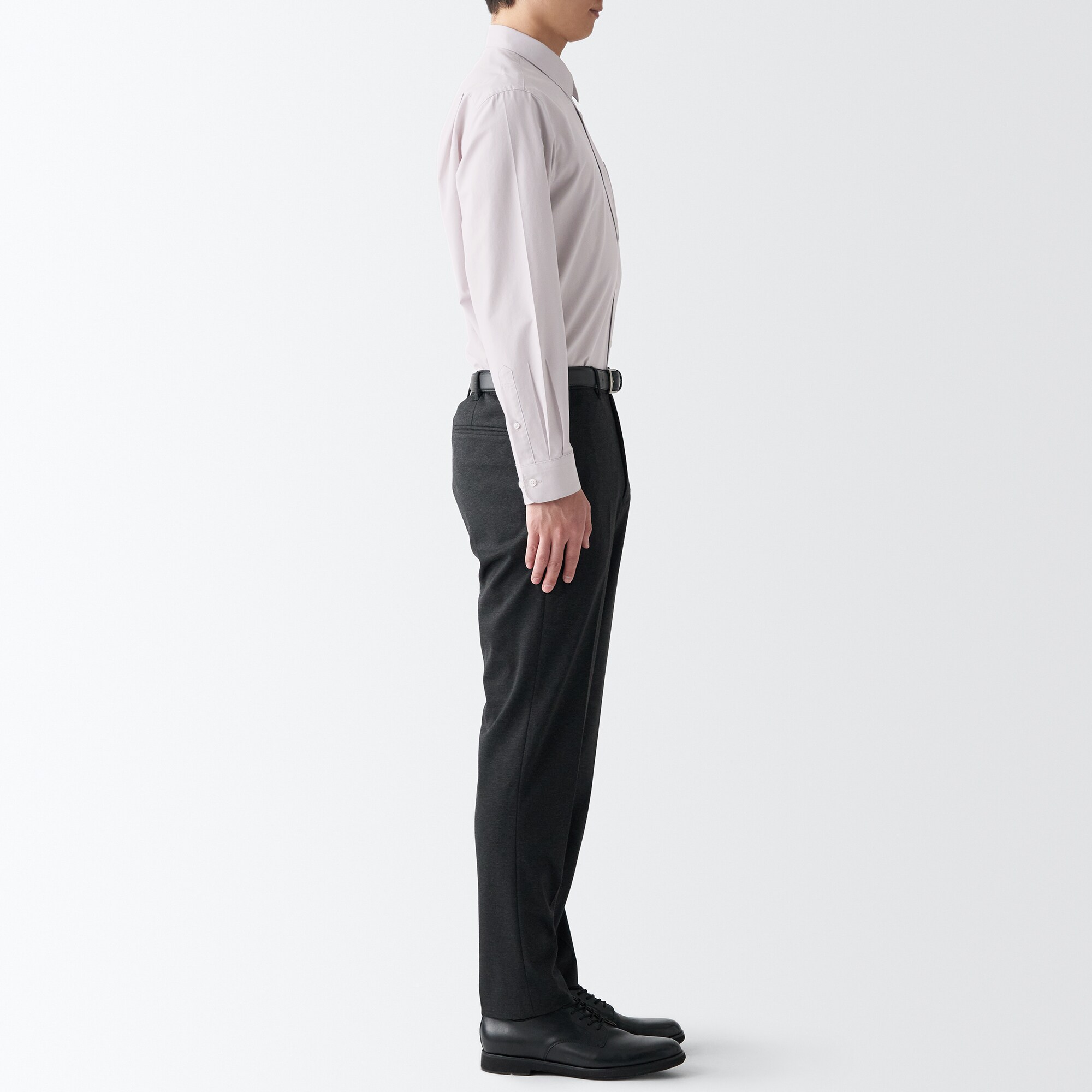 シワになりにくい長袖シャツ