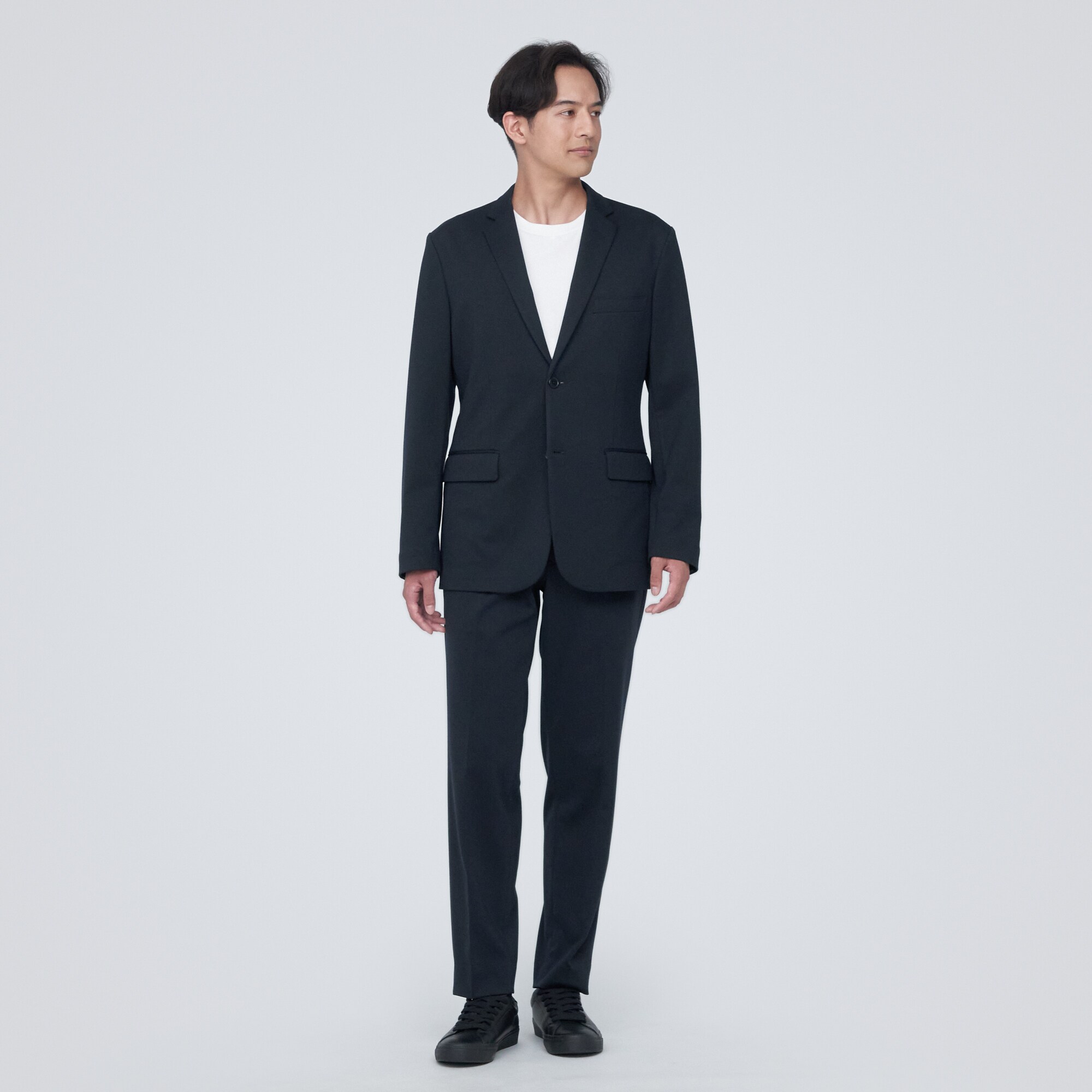 【セットアップ可能】ストレッチジャージージャケット