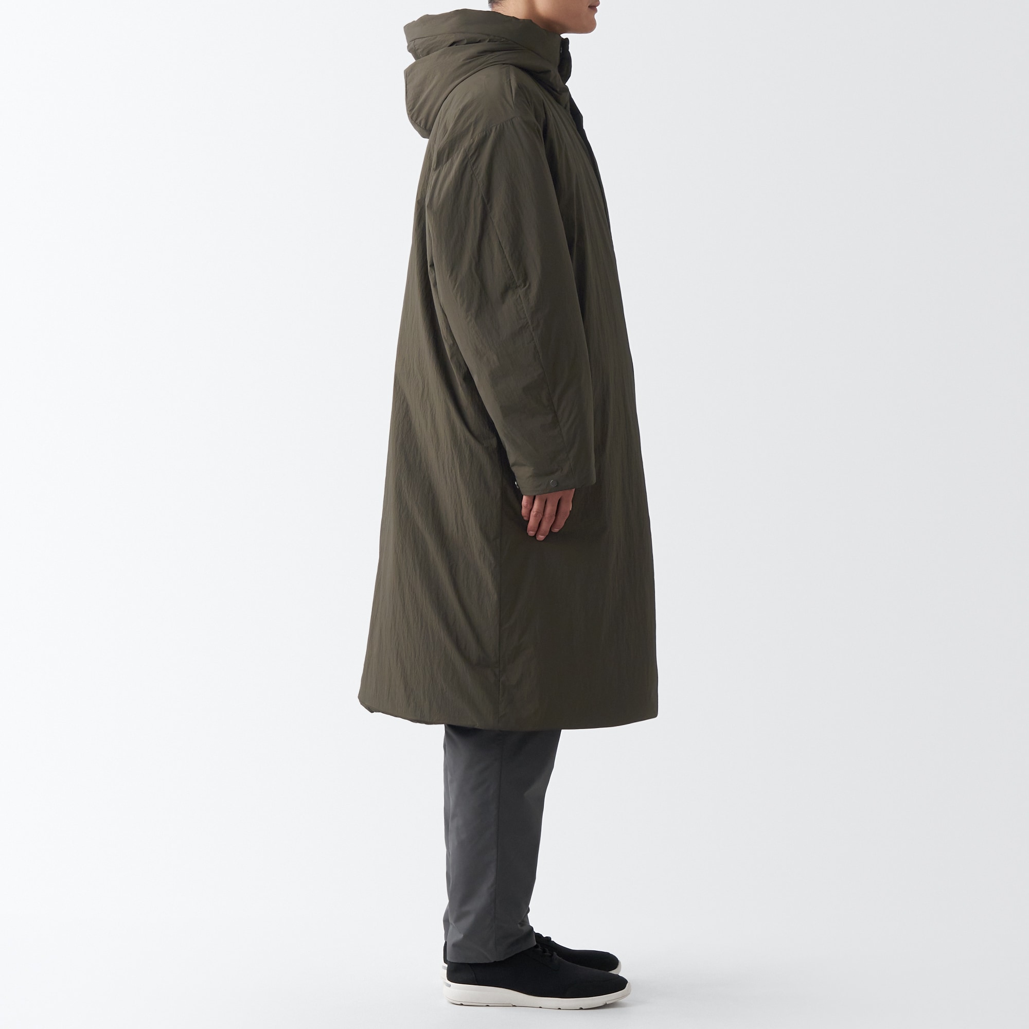 防風撥水中わたベンチコート