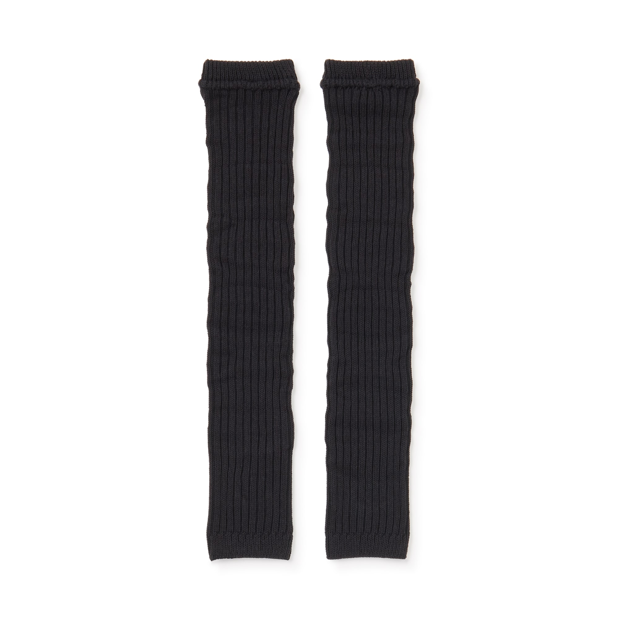 あったか綿　手にも使える　レッグウォーマー（ウール入り）