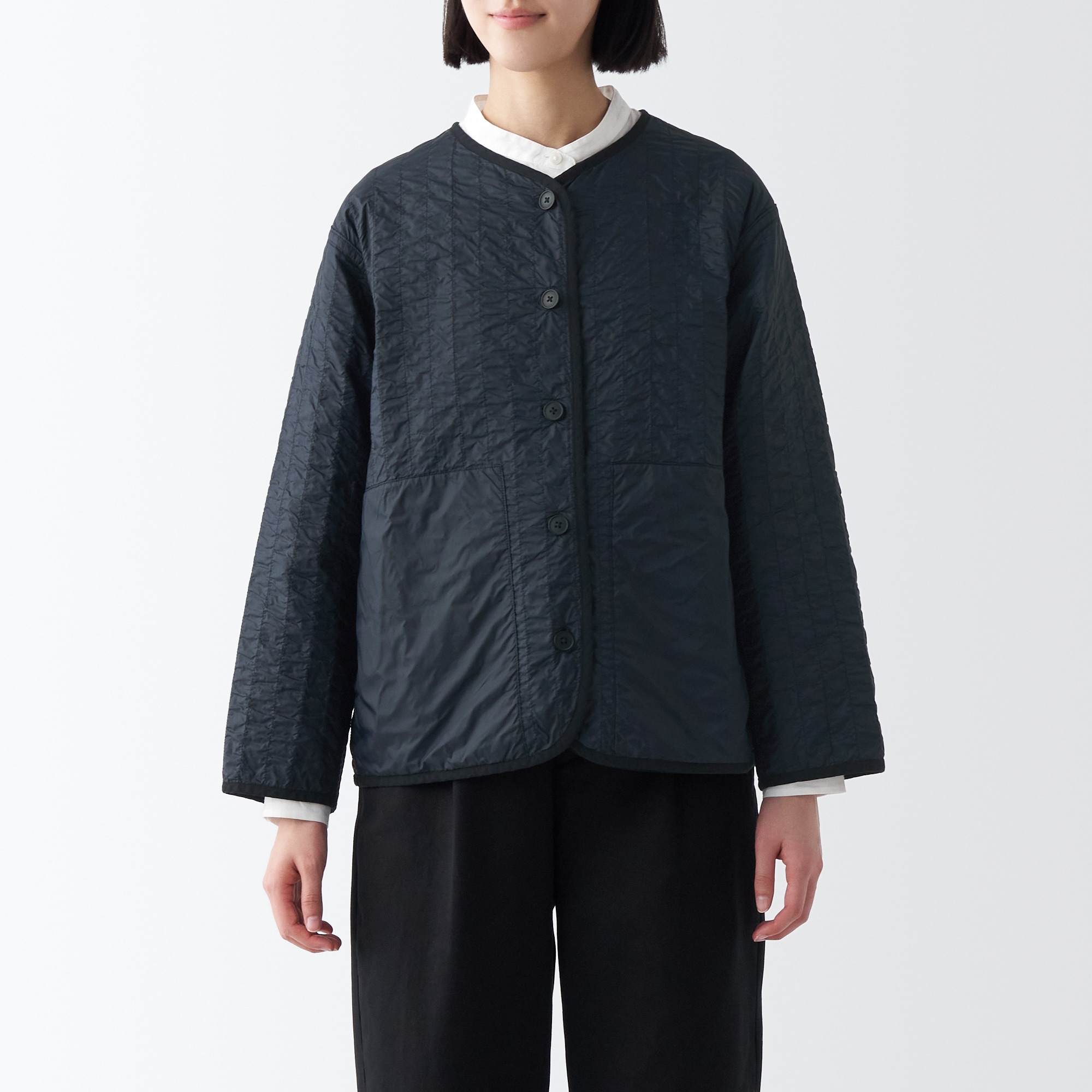 リバーシブルキルトジャケット（婦人）