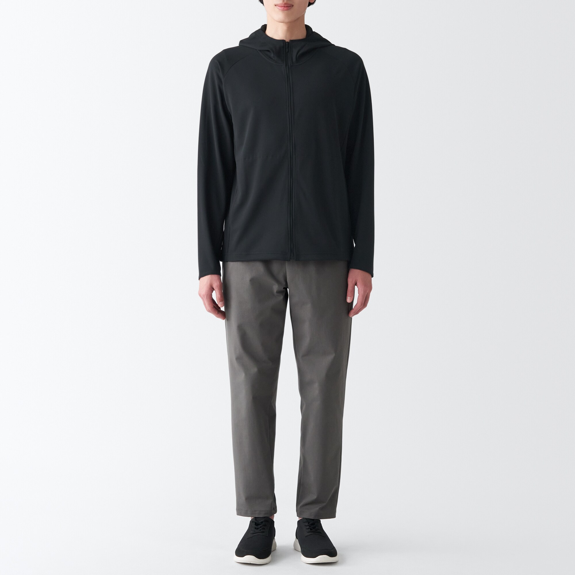 ＵＶカット乾きやすいジップパーカー