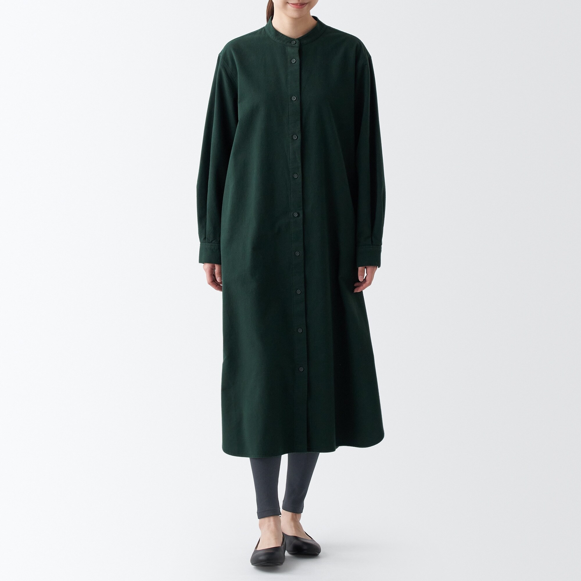 婦人　ストレッチリブ編み　レギンス（十分丈）