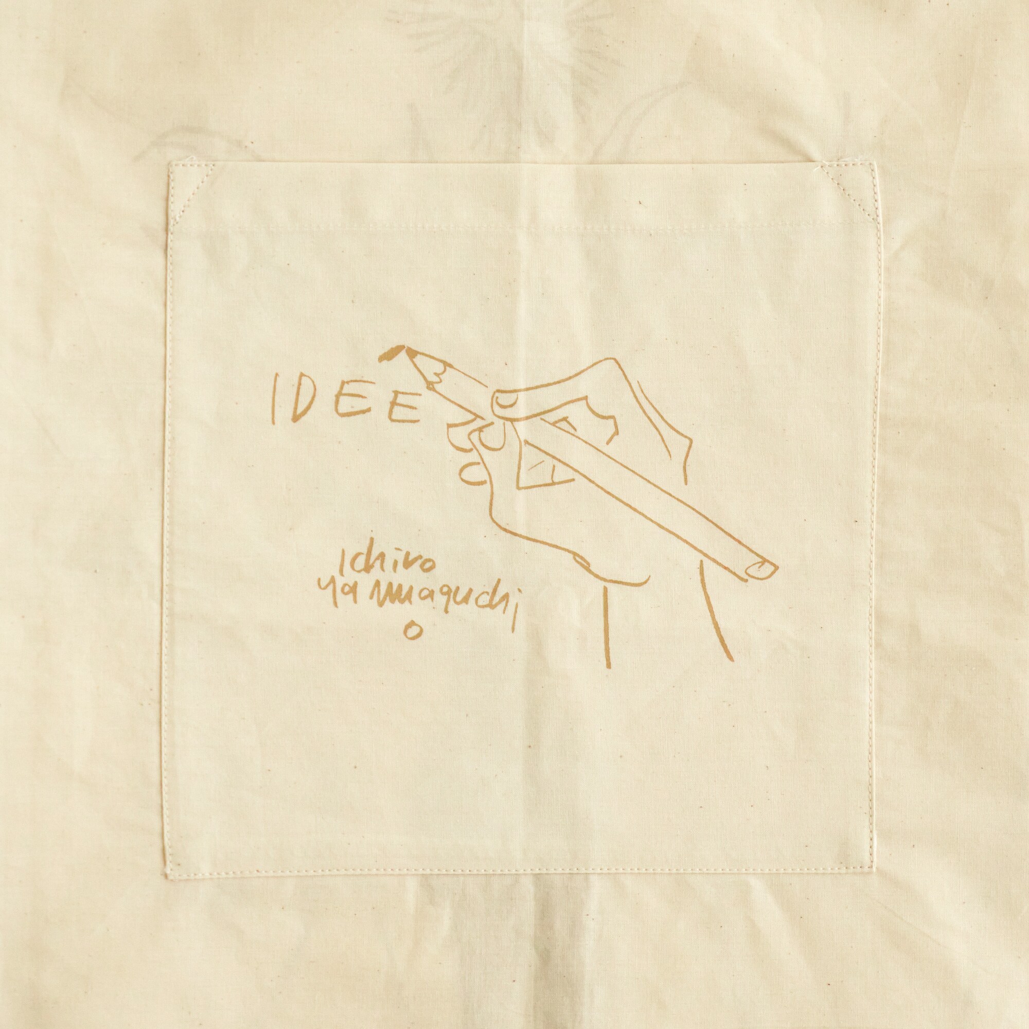 ［ＩＤＥＥ］オリジナル　山口一郎マルシェバッグ　どうぶつ