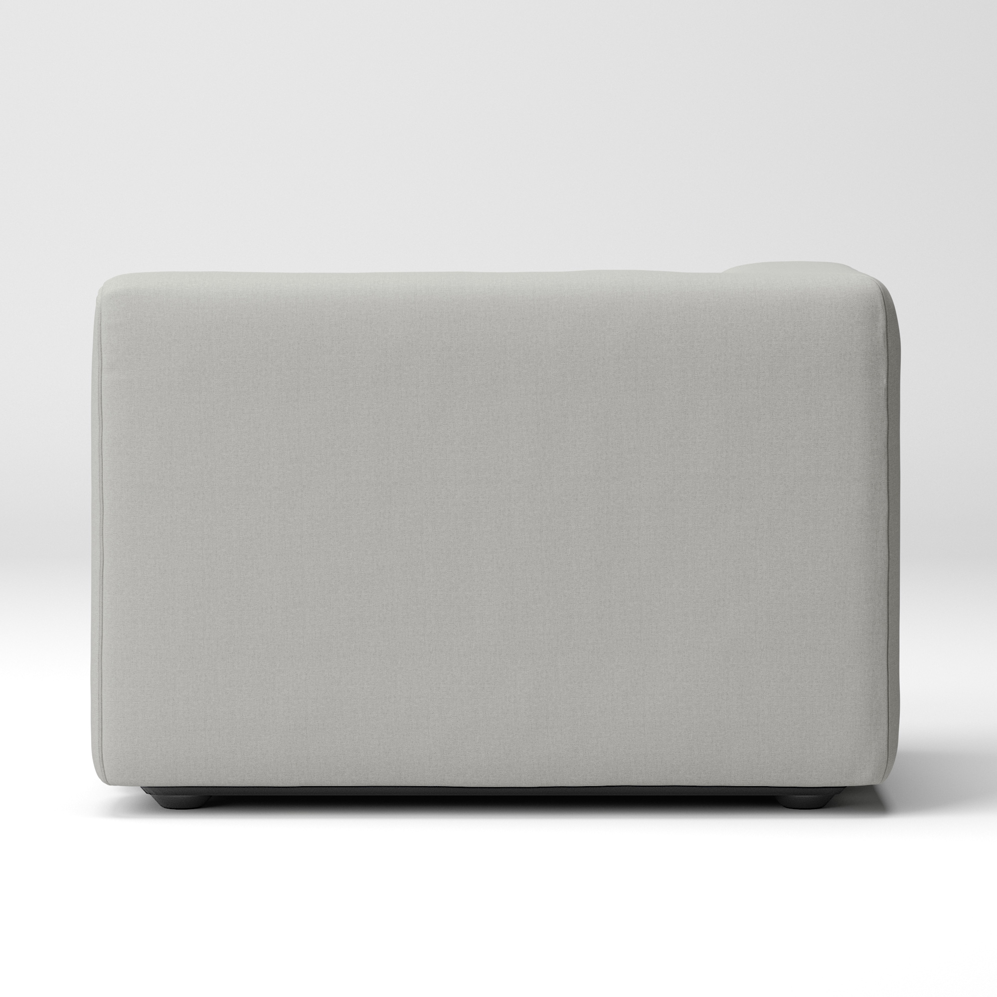 【カバー】綿帆布　ユニットソファ　ハーフアーム付　大（右）用カバー