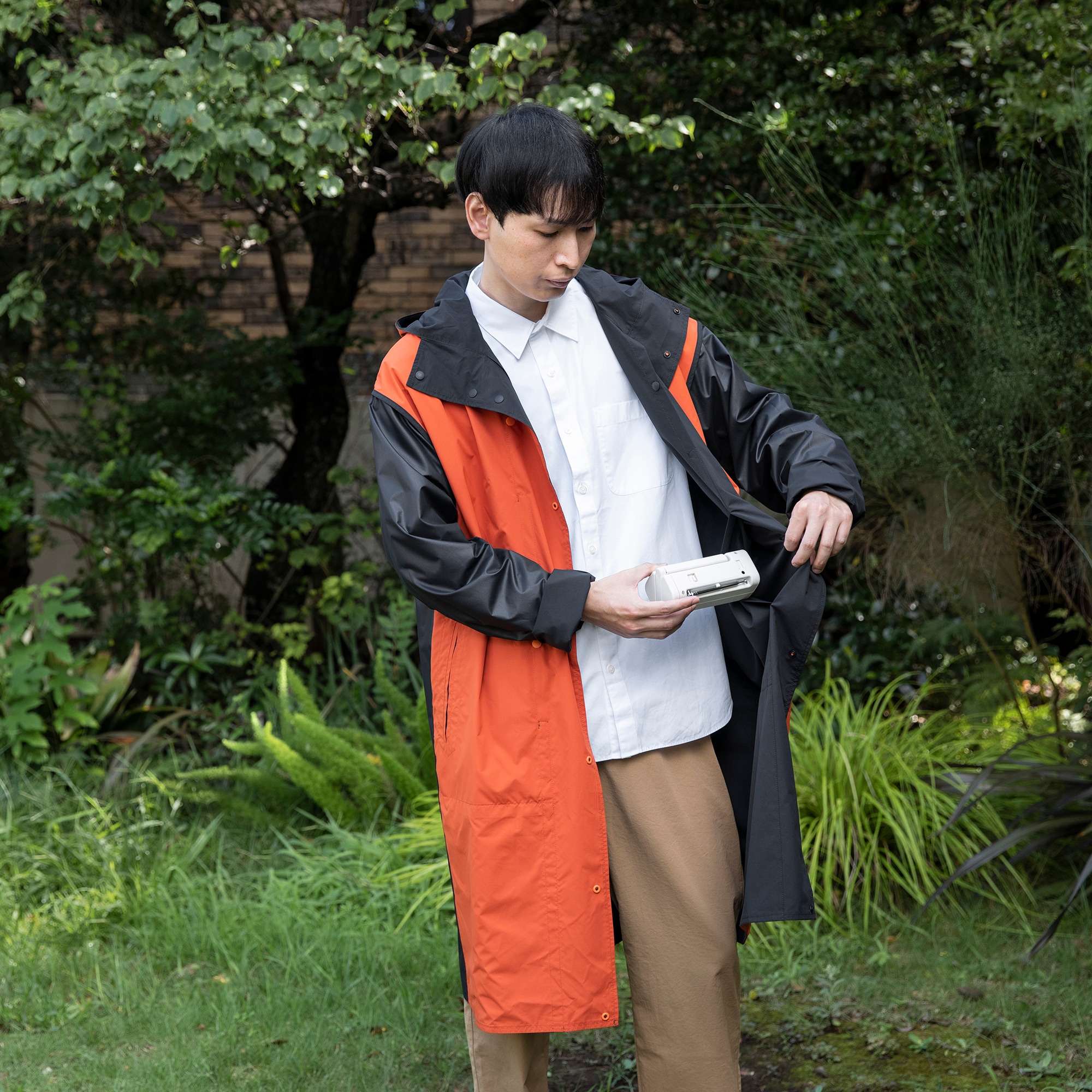 いつものもしも　着るバッグ１１ポケットコート