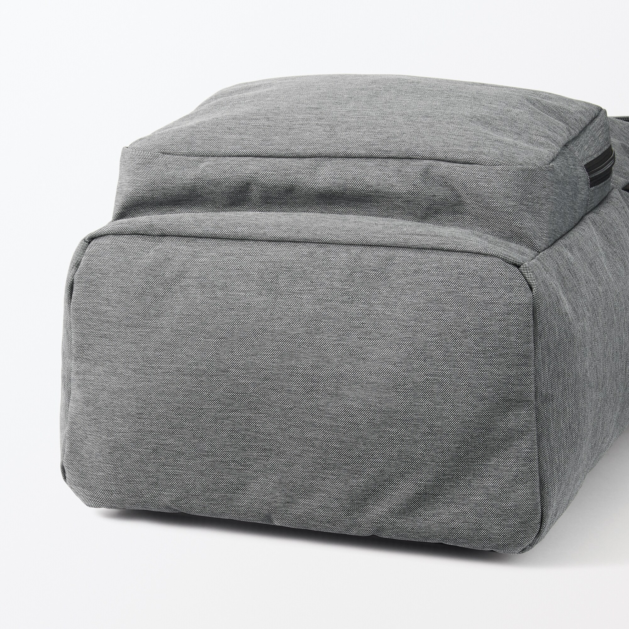 肩の負担を軽くする　撥水上から開くリュックサック（杢）