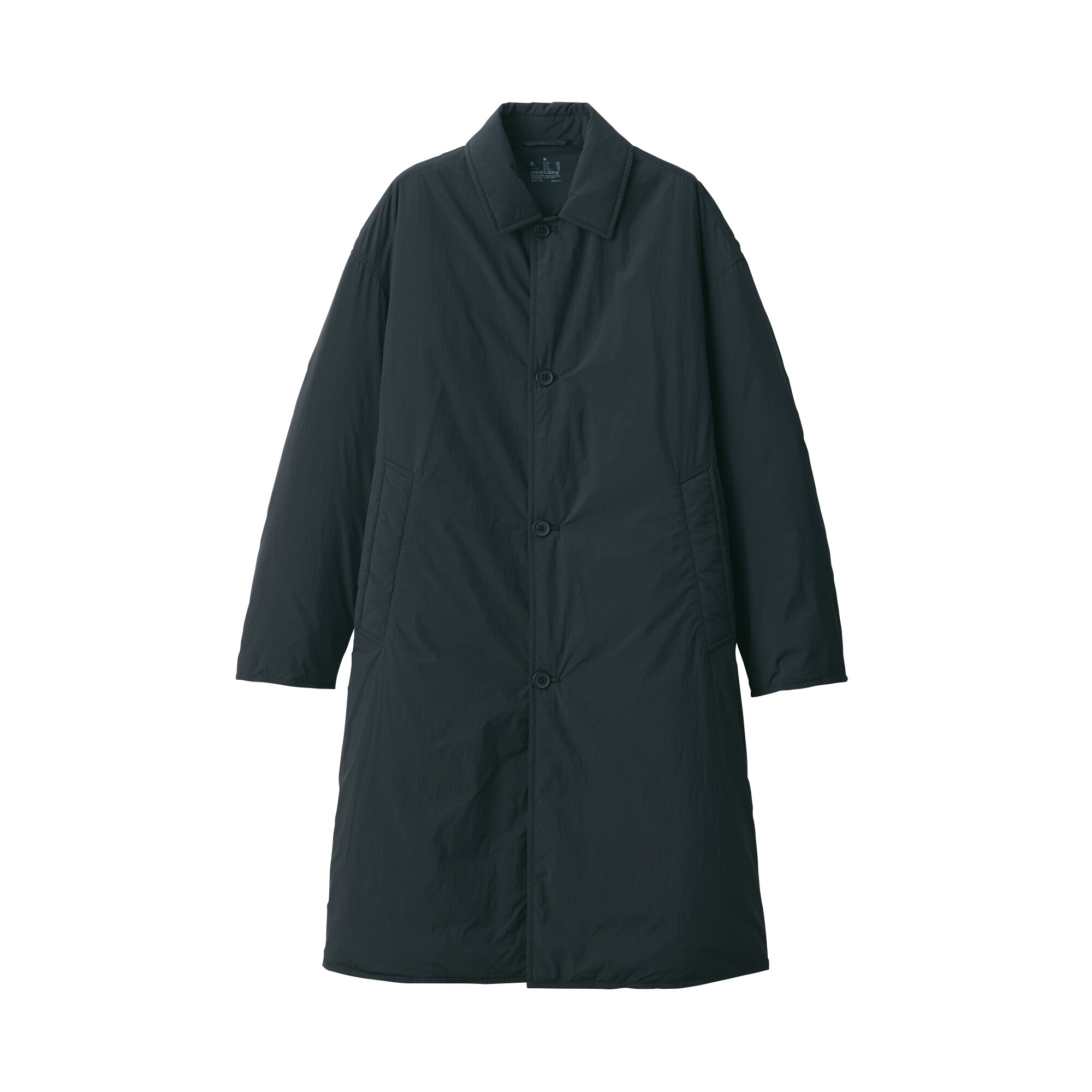 軽量ダウンステンカラーコート（帯電防止裏地）