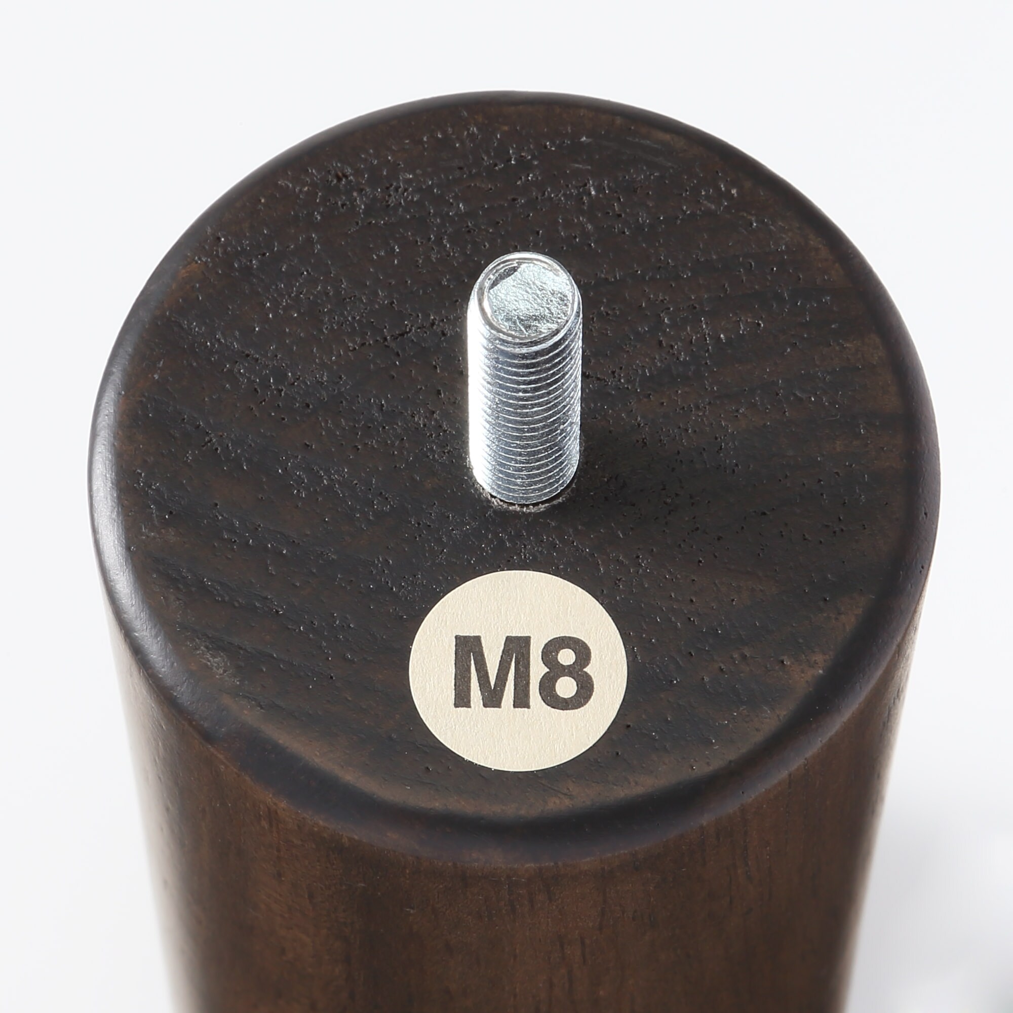 木製脚・１０ｃｍ／ブラウン（Ｍ８）