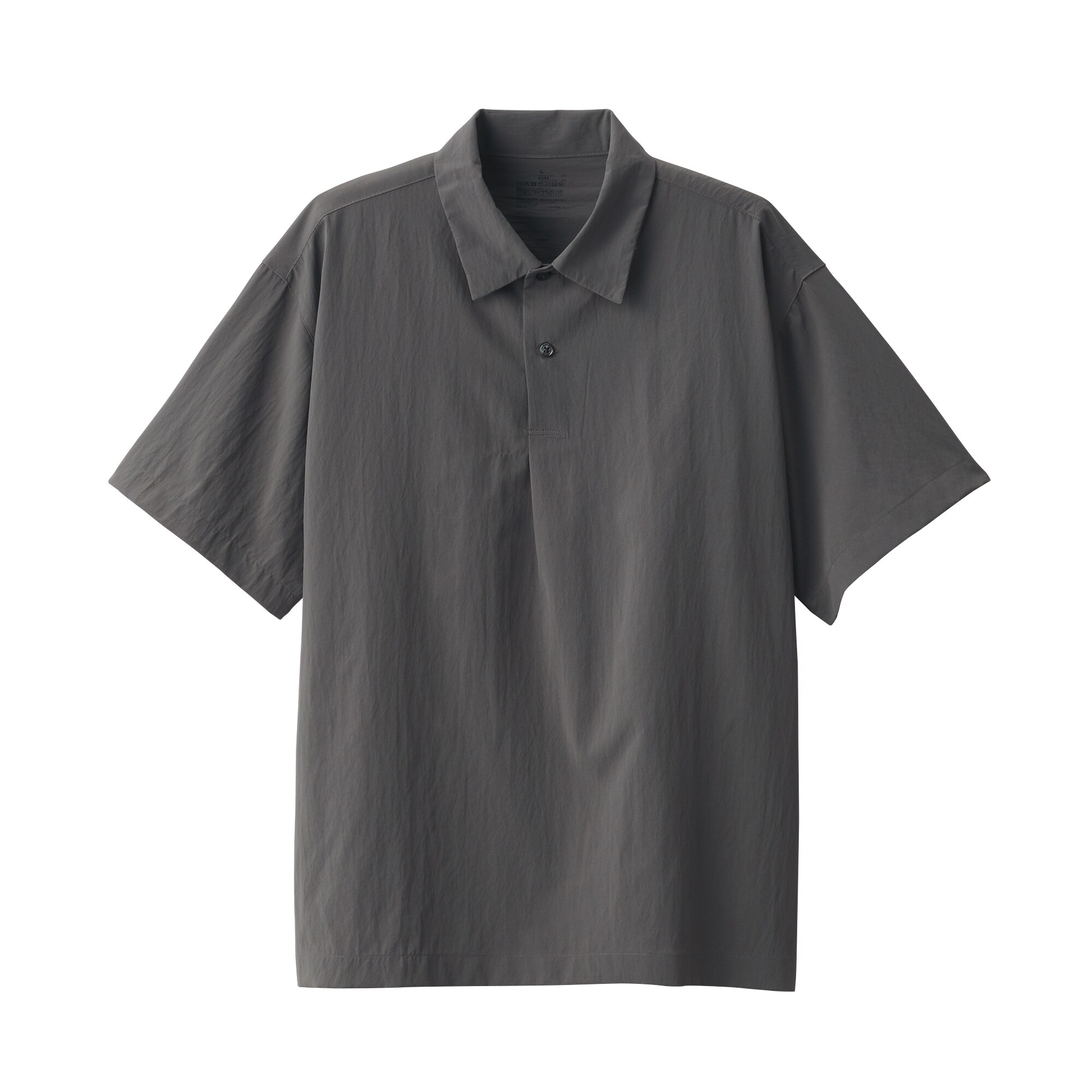 風を通すストレッチポロシャツ