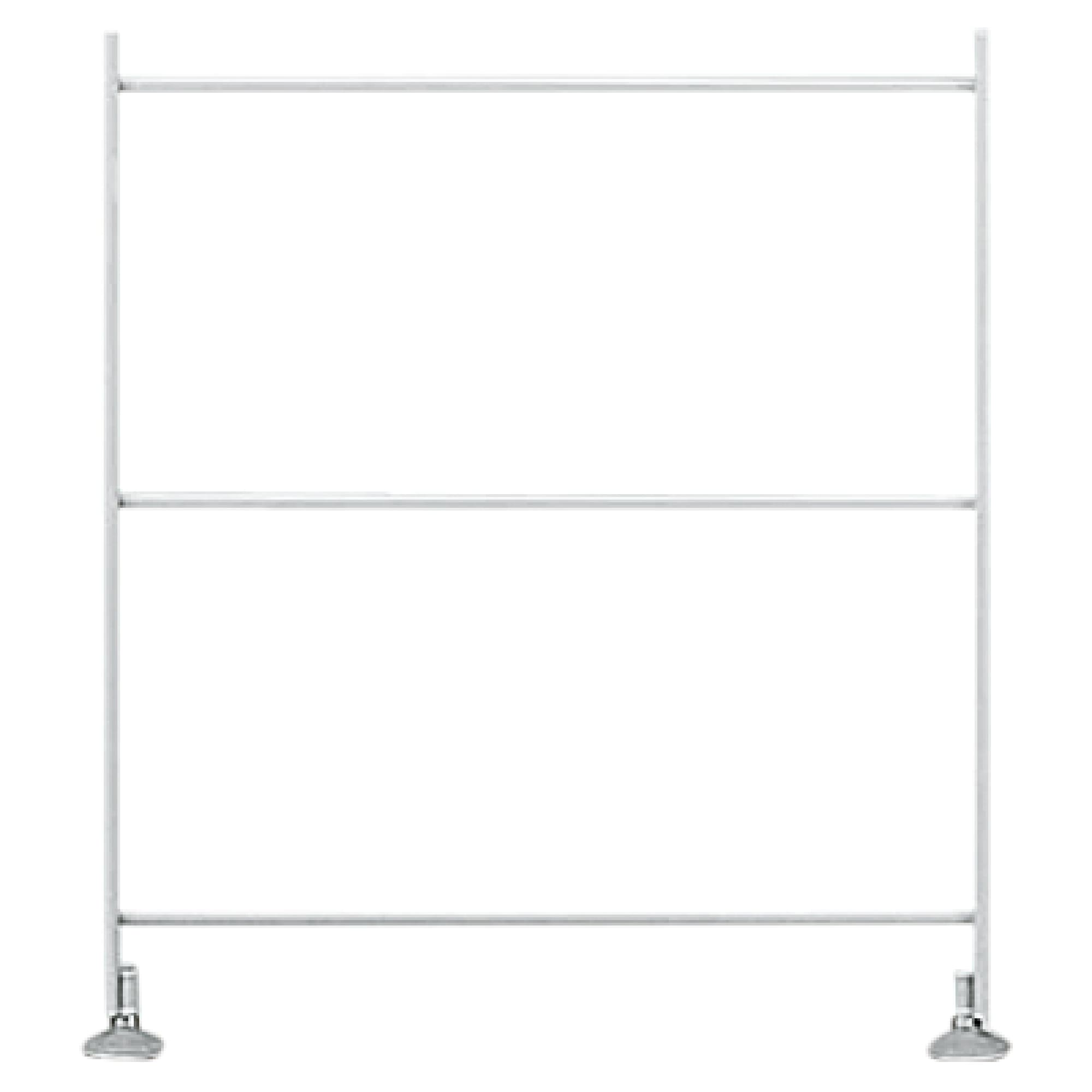 スチールユニットシェルフ・追加用帆立・ミニ・ライトグレー