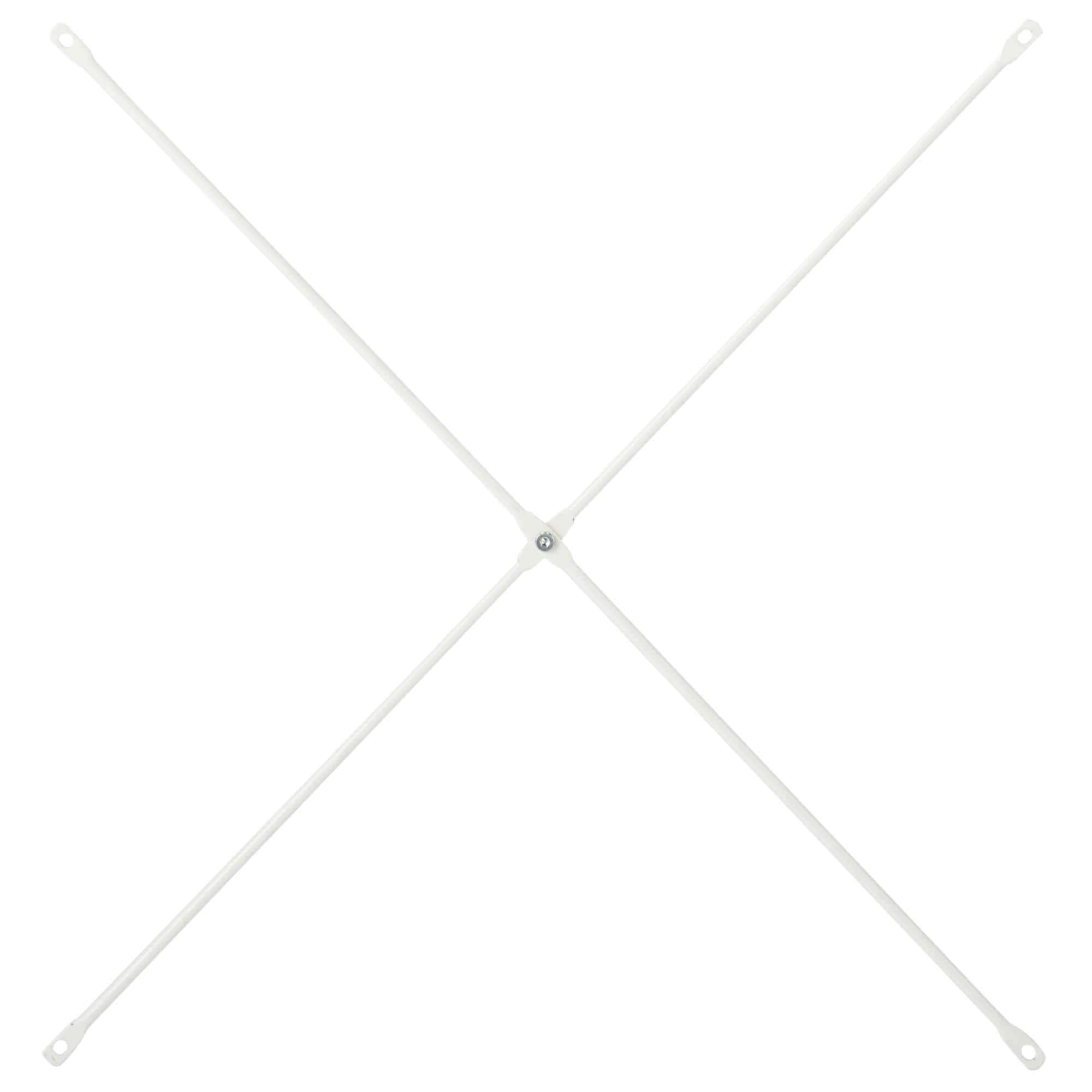 スチールユニットシェルフ用クロスバー・小・ライトグレー　幅４２～５６ｃｍタイプ用