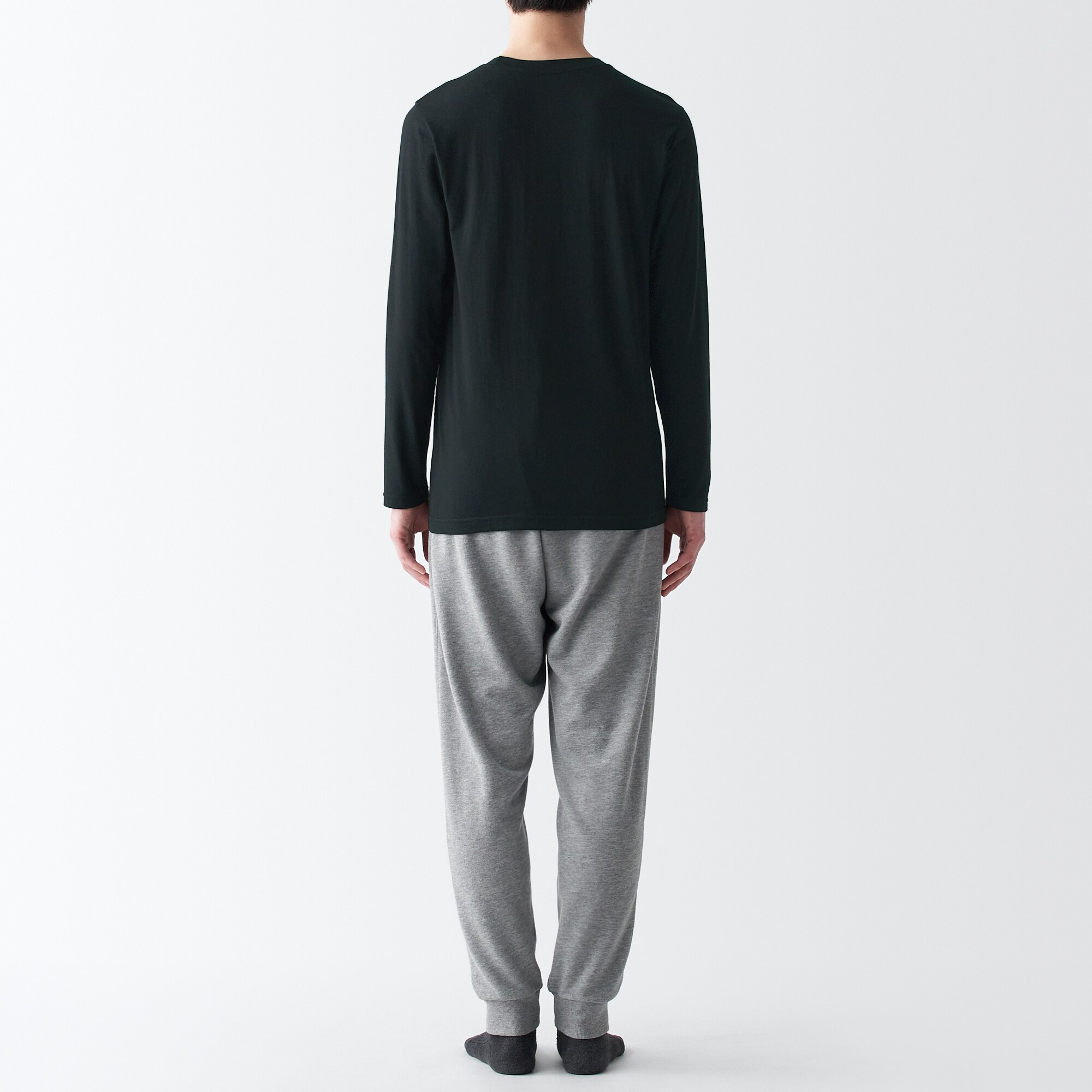 あったか綿　クルーネック長袖Ｔシャツ