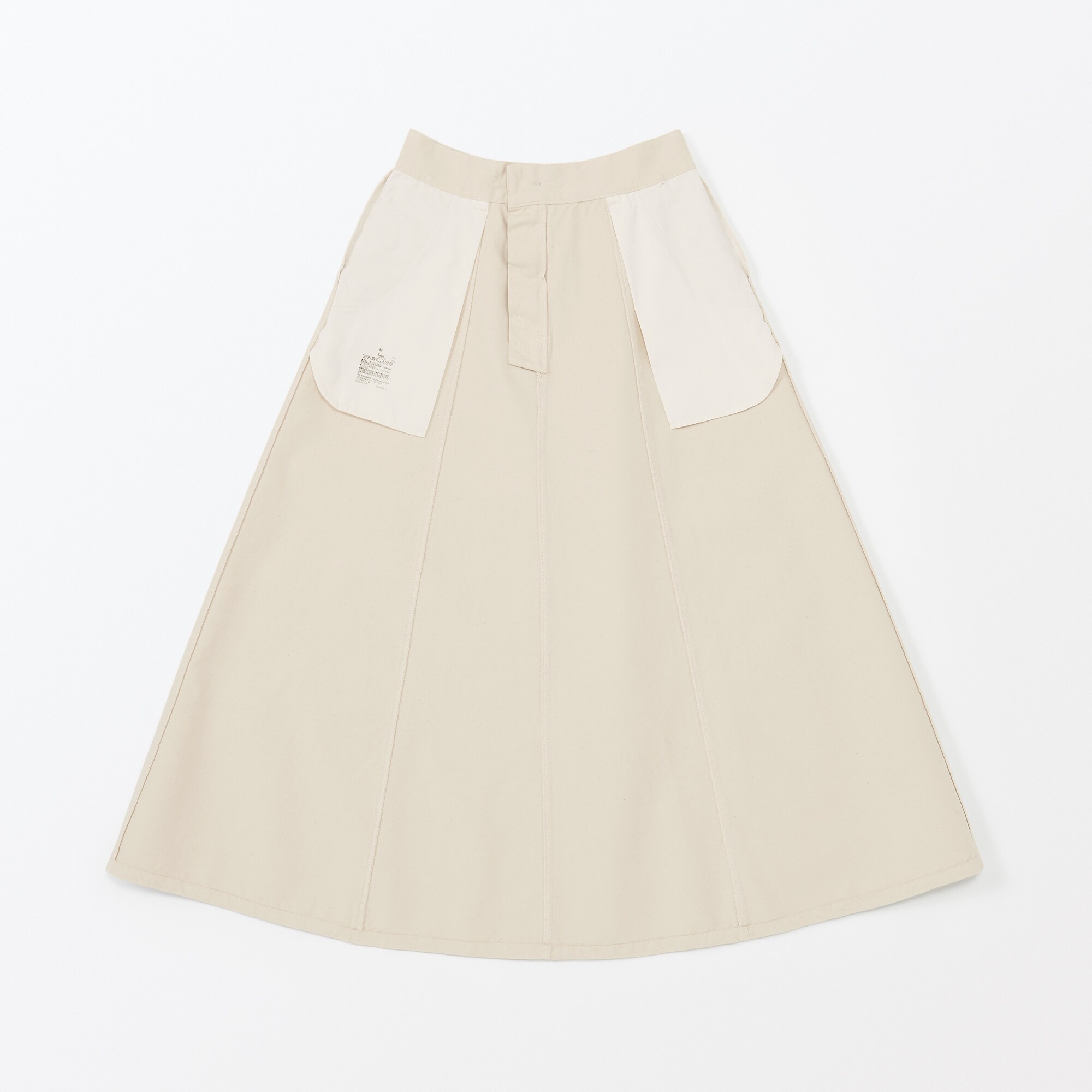 婦人　木の実から作ったカポック混フレアスカート