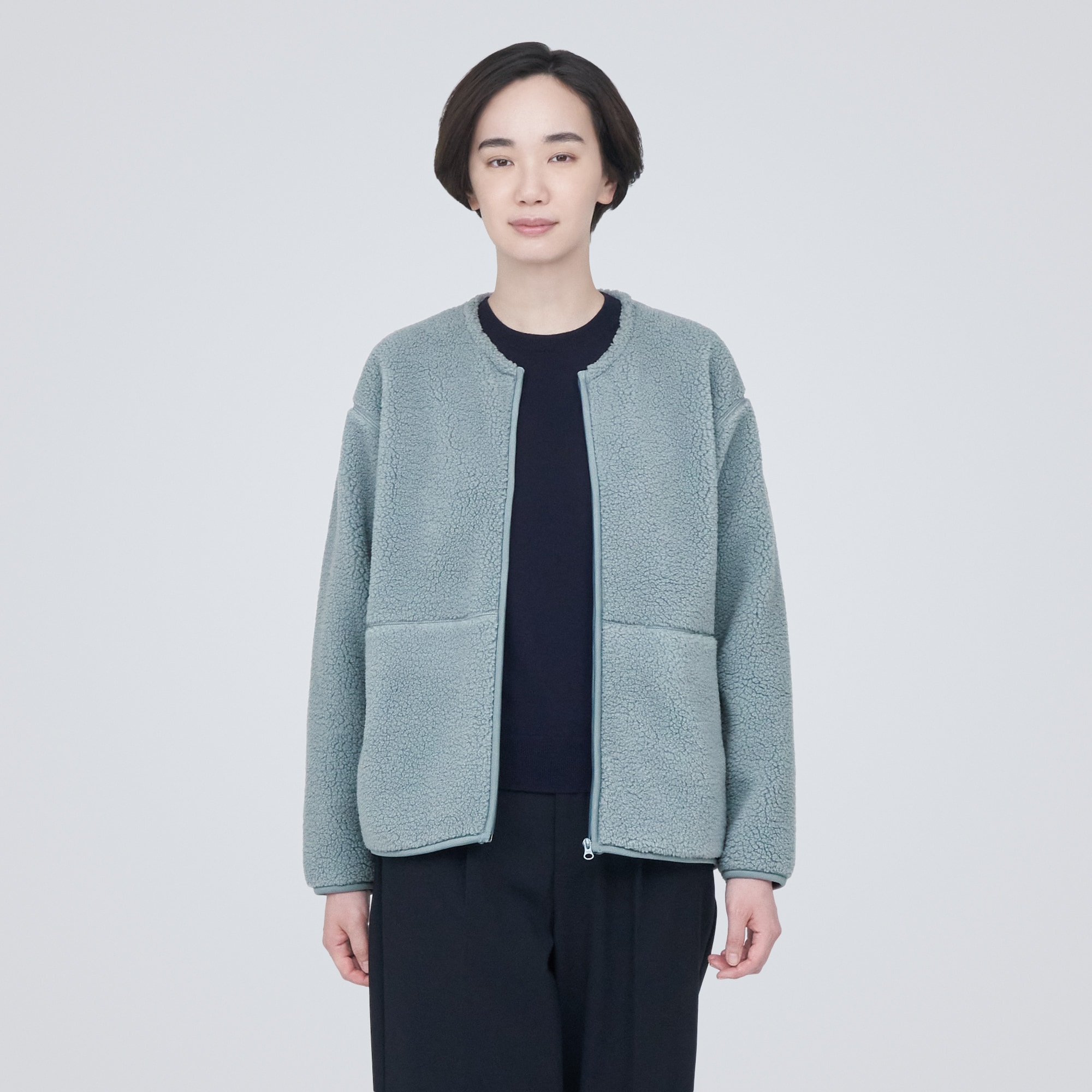 ボアフリースジャケット