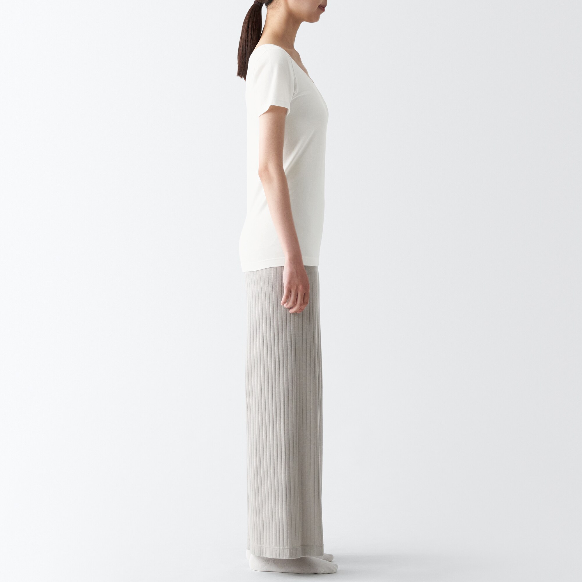 あったか綿　クルーネック半袖Ｔシャツ