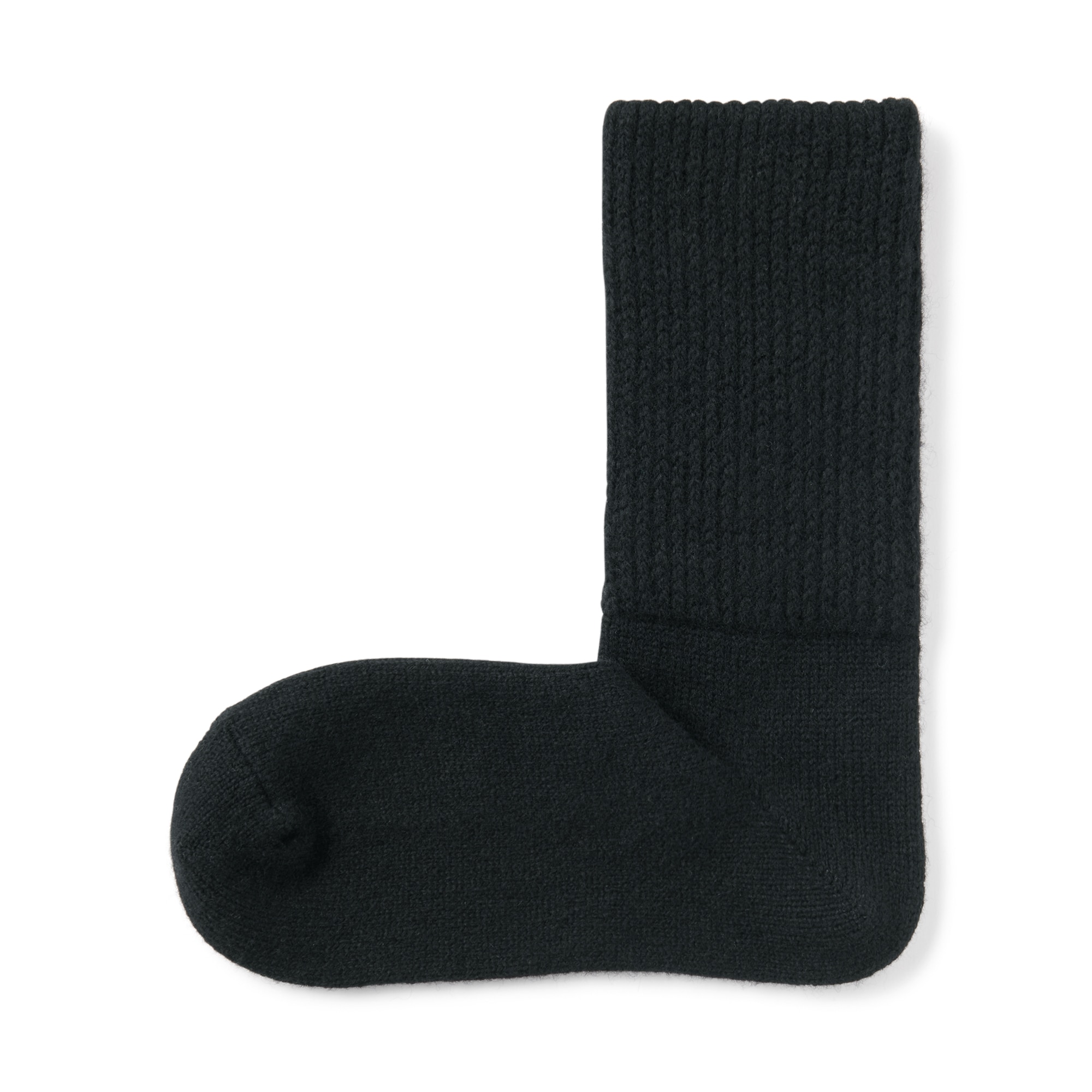 足なり直角　ウール混　重ねても履ける靴下（数量限定）