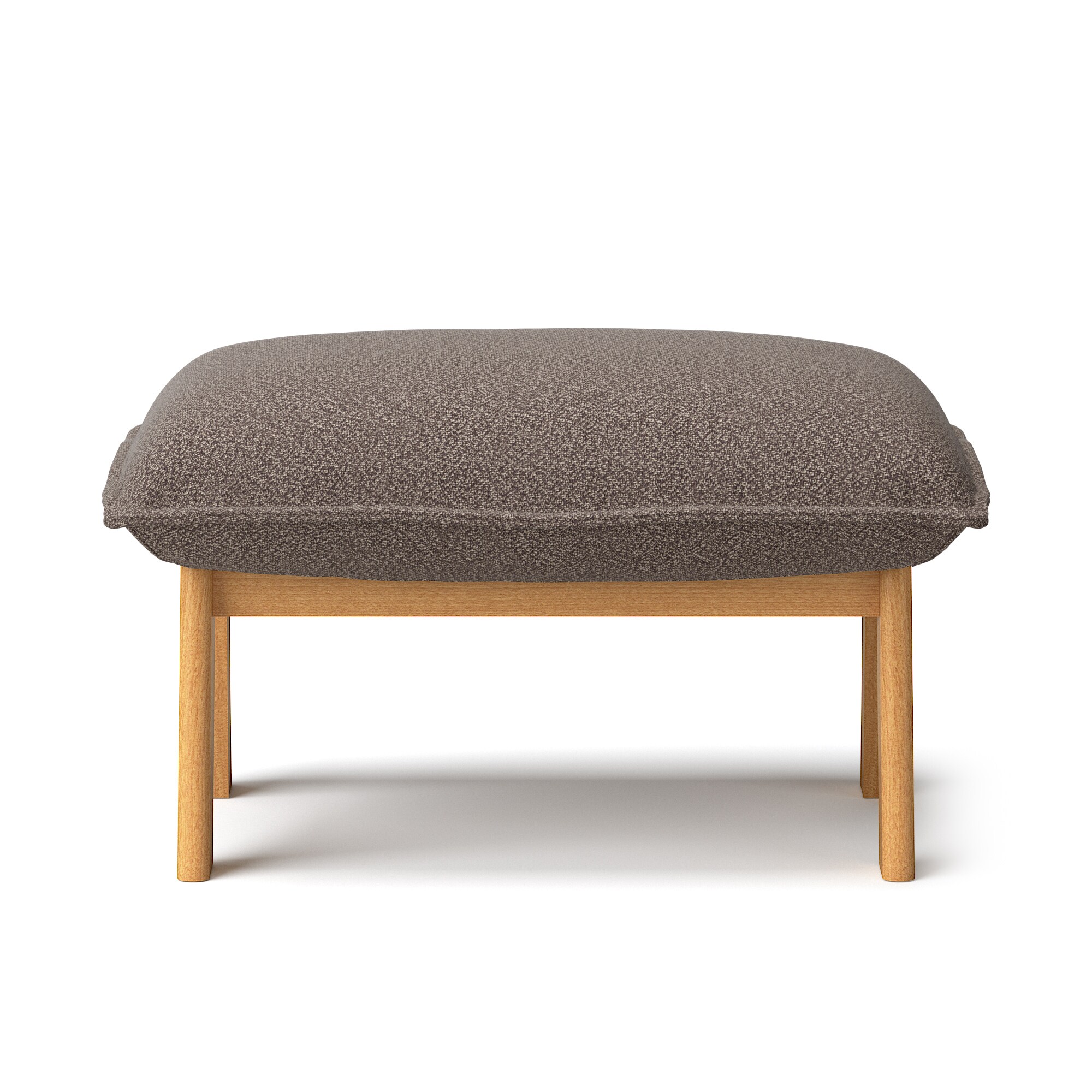 【カバー】綿太番手ハイバックリクライニングソファ・オットマン用カバー／ブラウン