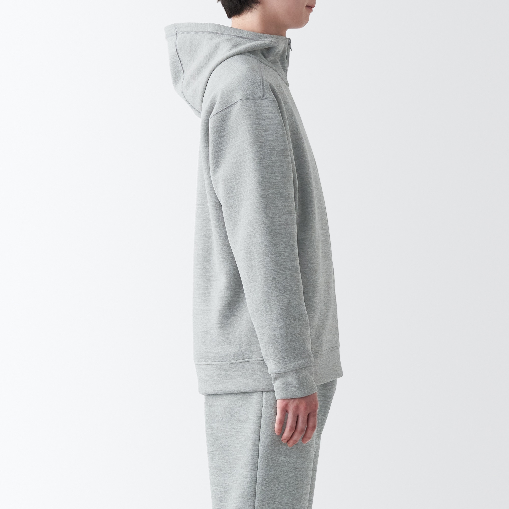 ＵＶカット乾きやすいスウェットフルジップパーカ