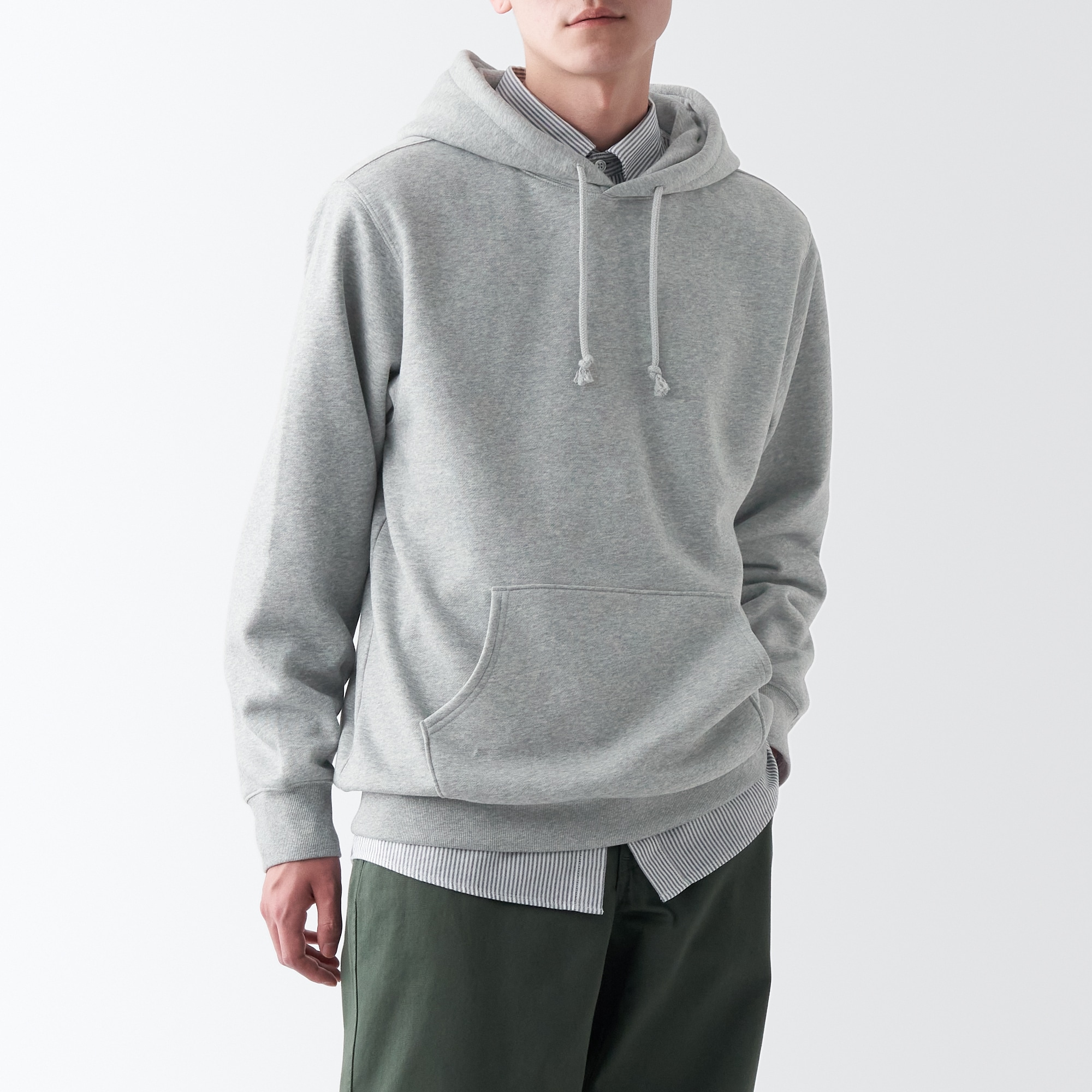 スウェットプルパーカ