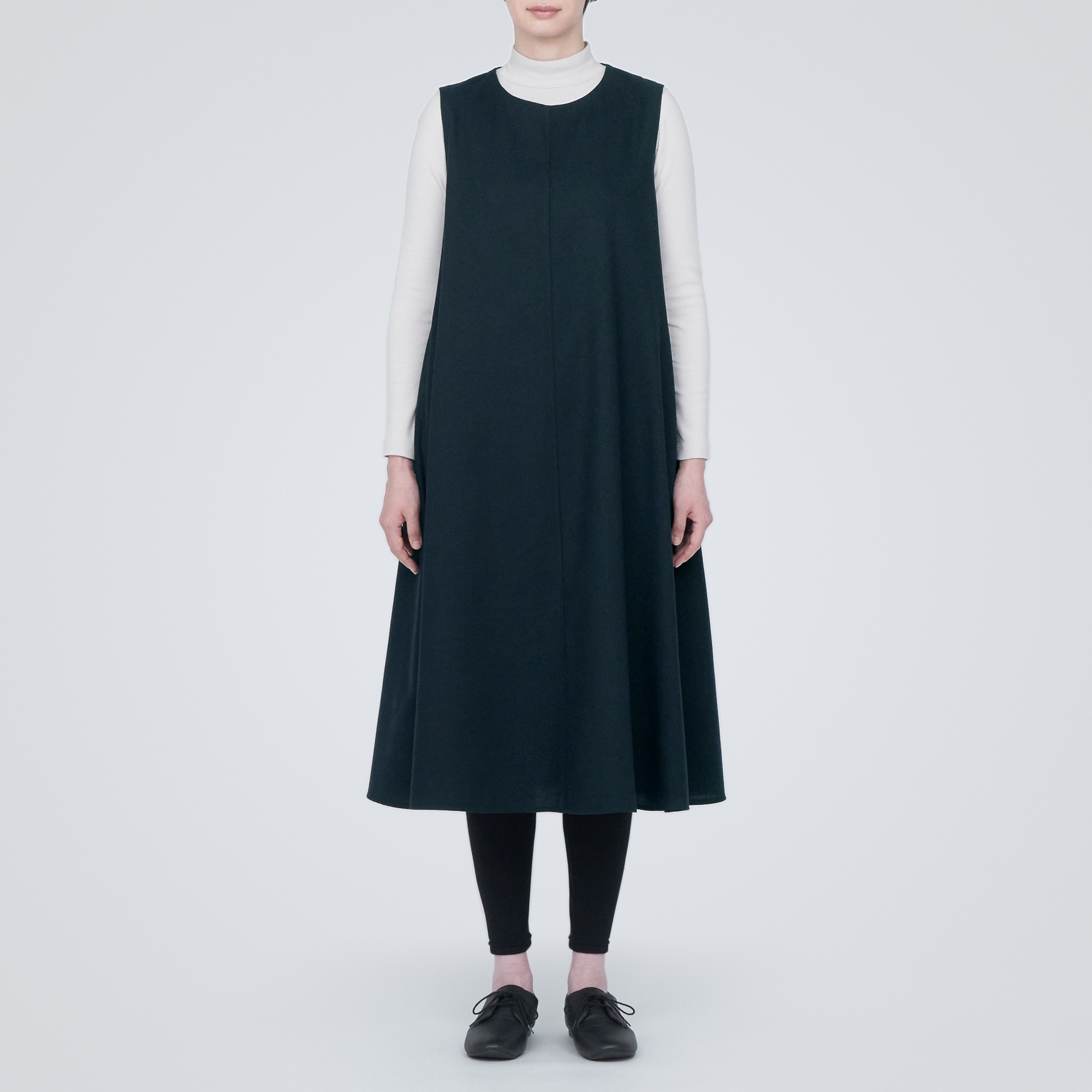 起毛ジャンパースカート