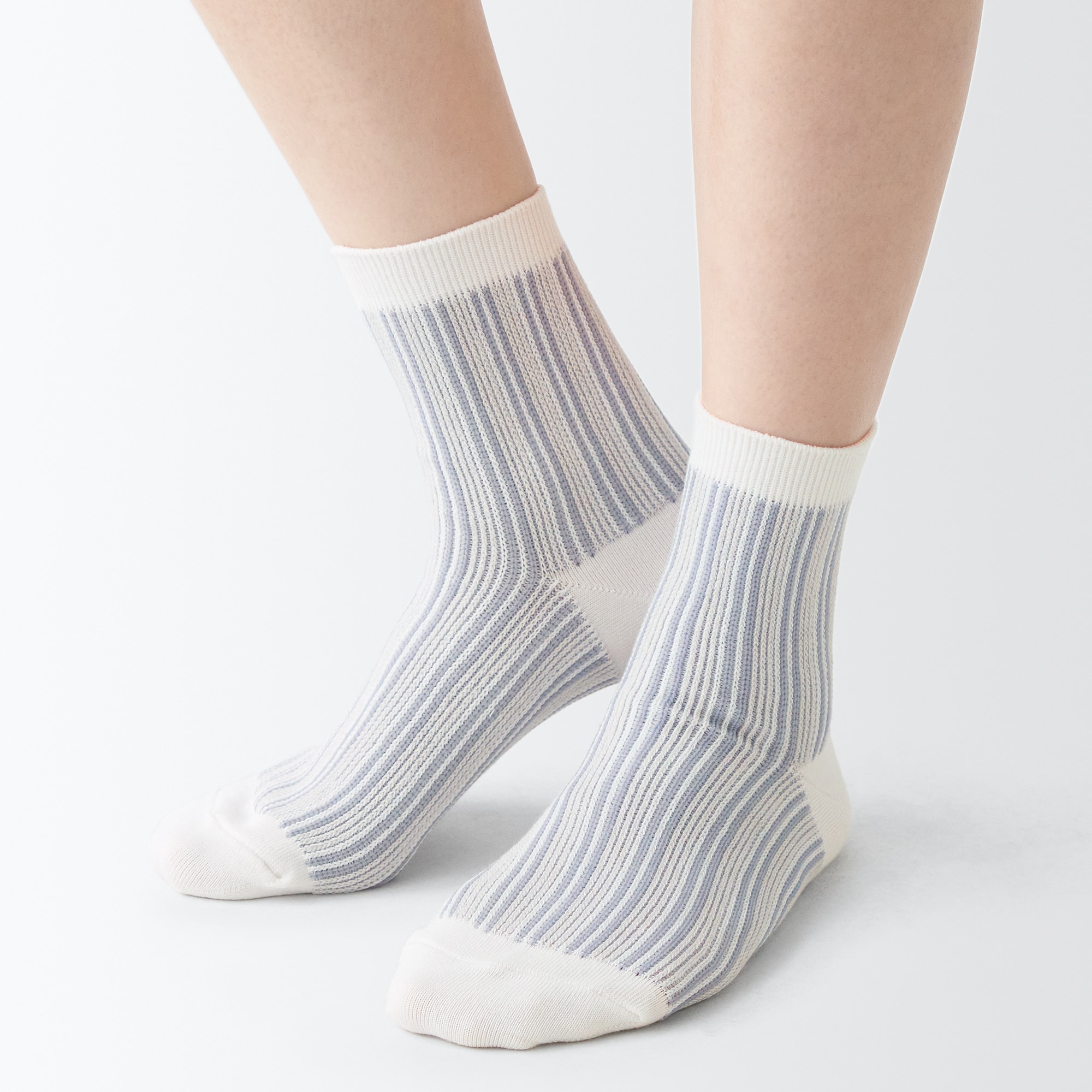 足なり直角　履き口やわらか　ジャカード柄ショート丈靴下（婦人）