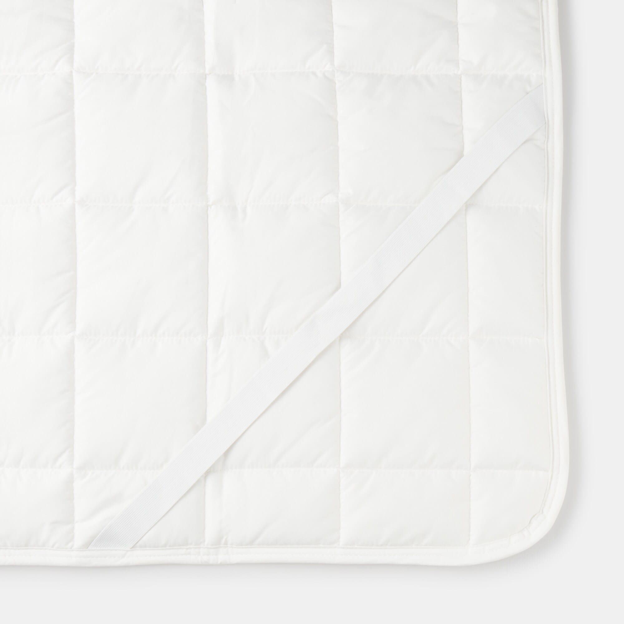 ウール混わたベッドパッド・ゴム付／Ｓ