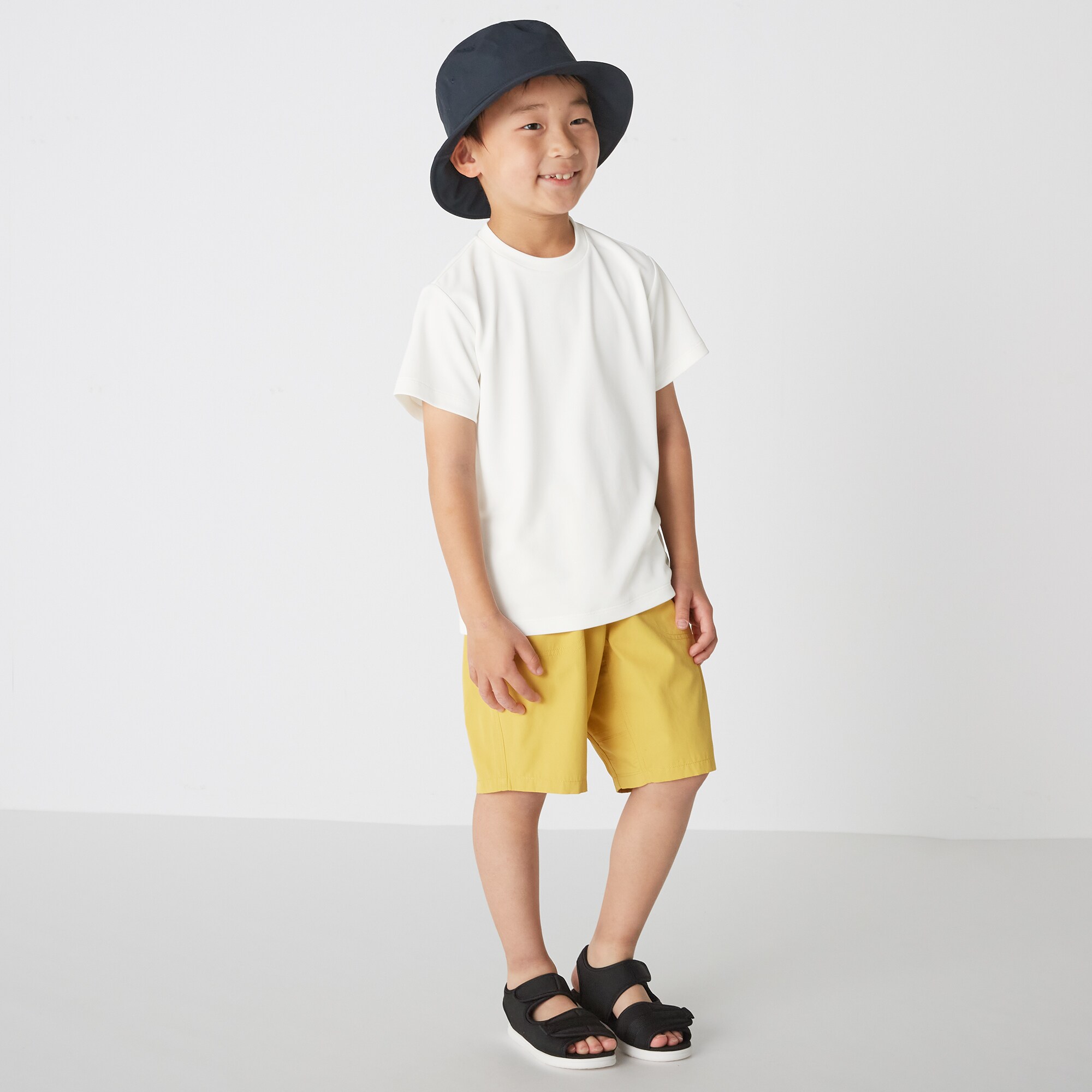 ＵＶカット　乾きやすいクルーネック半袖Ｔシャツ（キッズ）