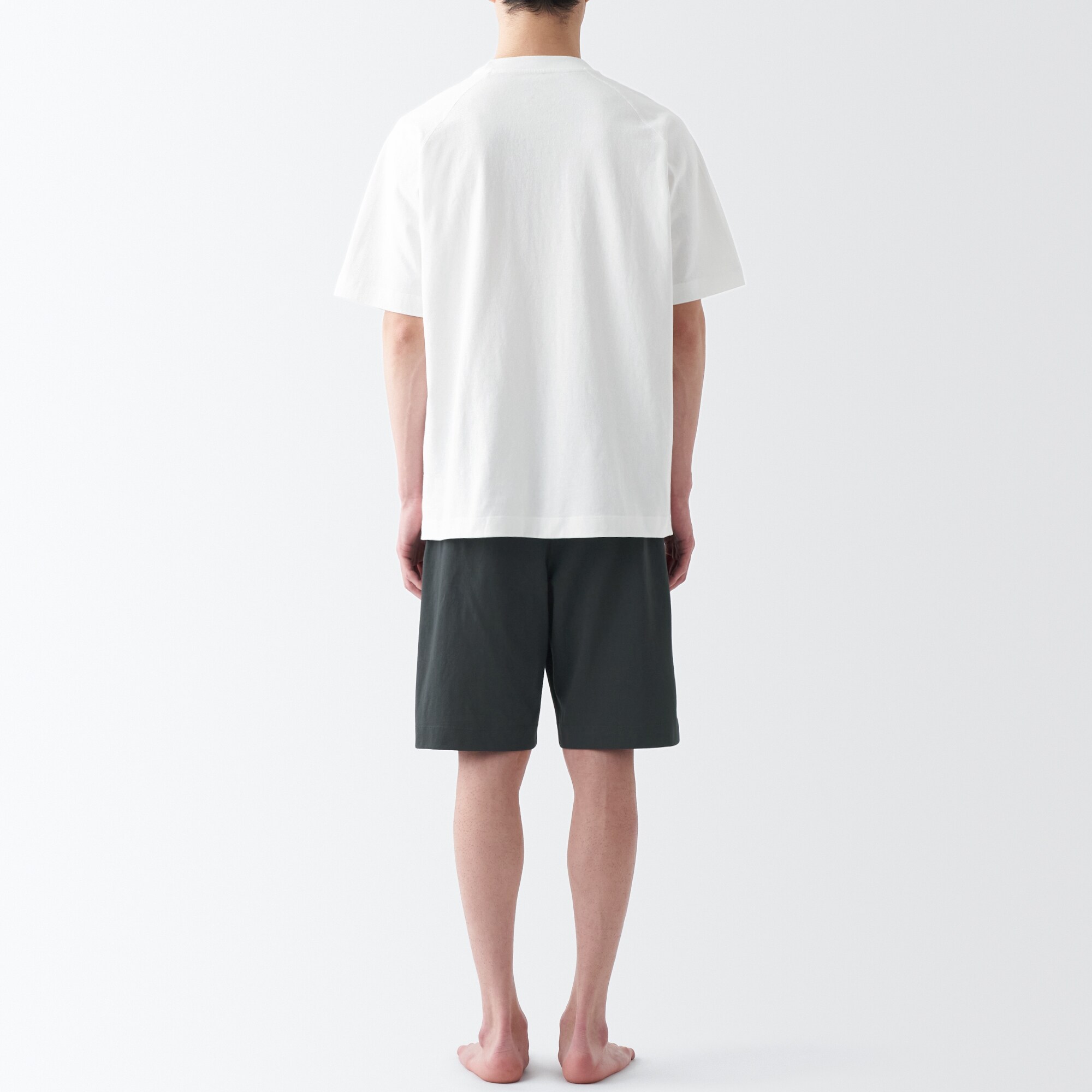 太番手天竺編み　半袖ルームウエアセット