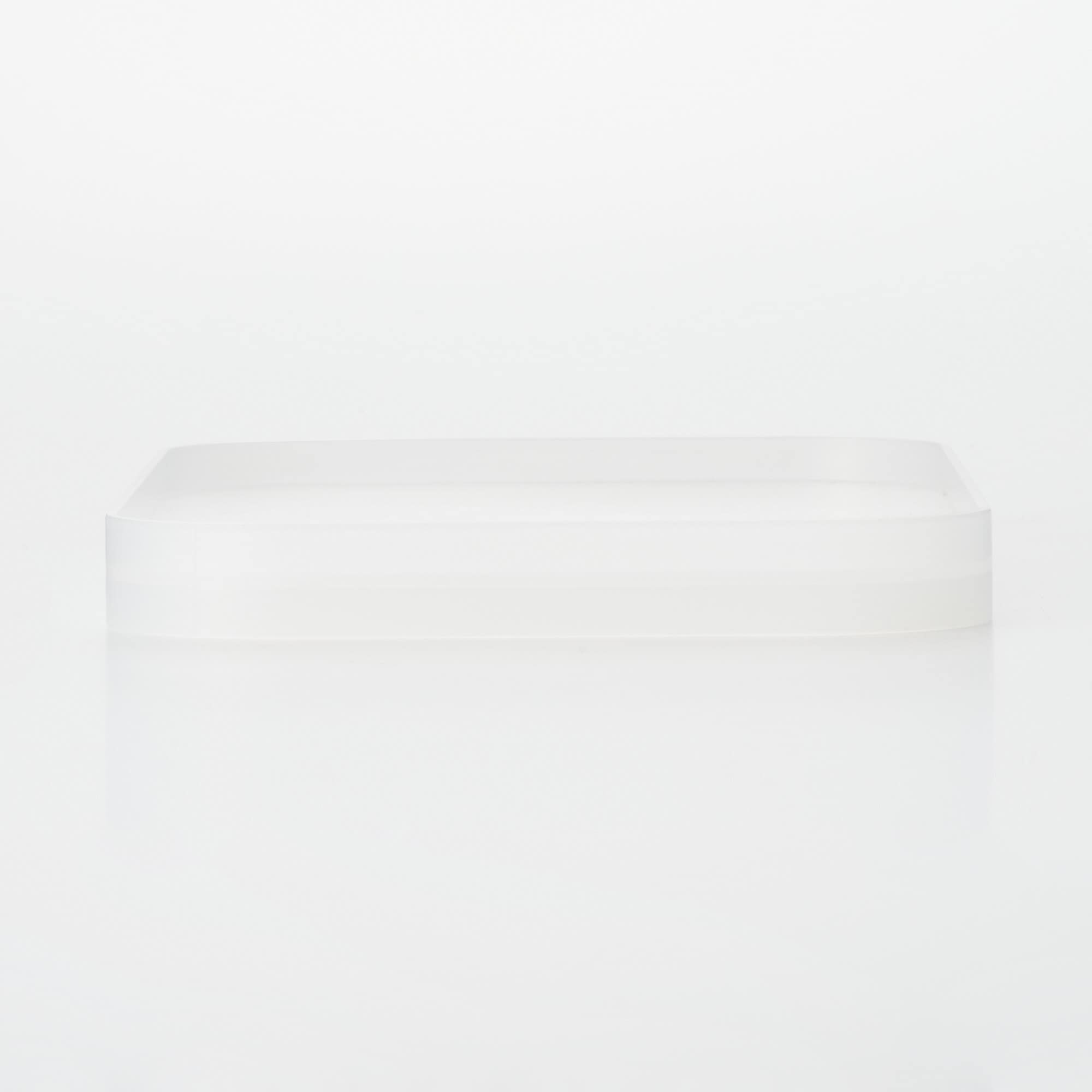 ポリプロピレンメイクボックス用フタ・Ｌ　約幅１５７×奥行き２３２×高さ２０ｍｍ