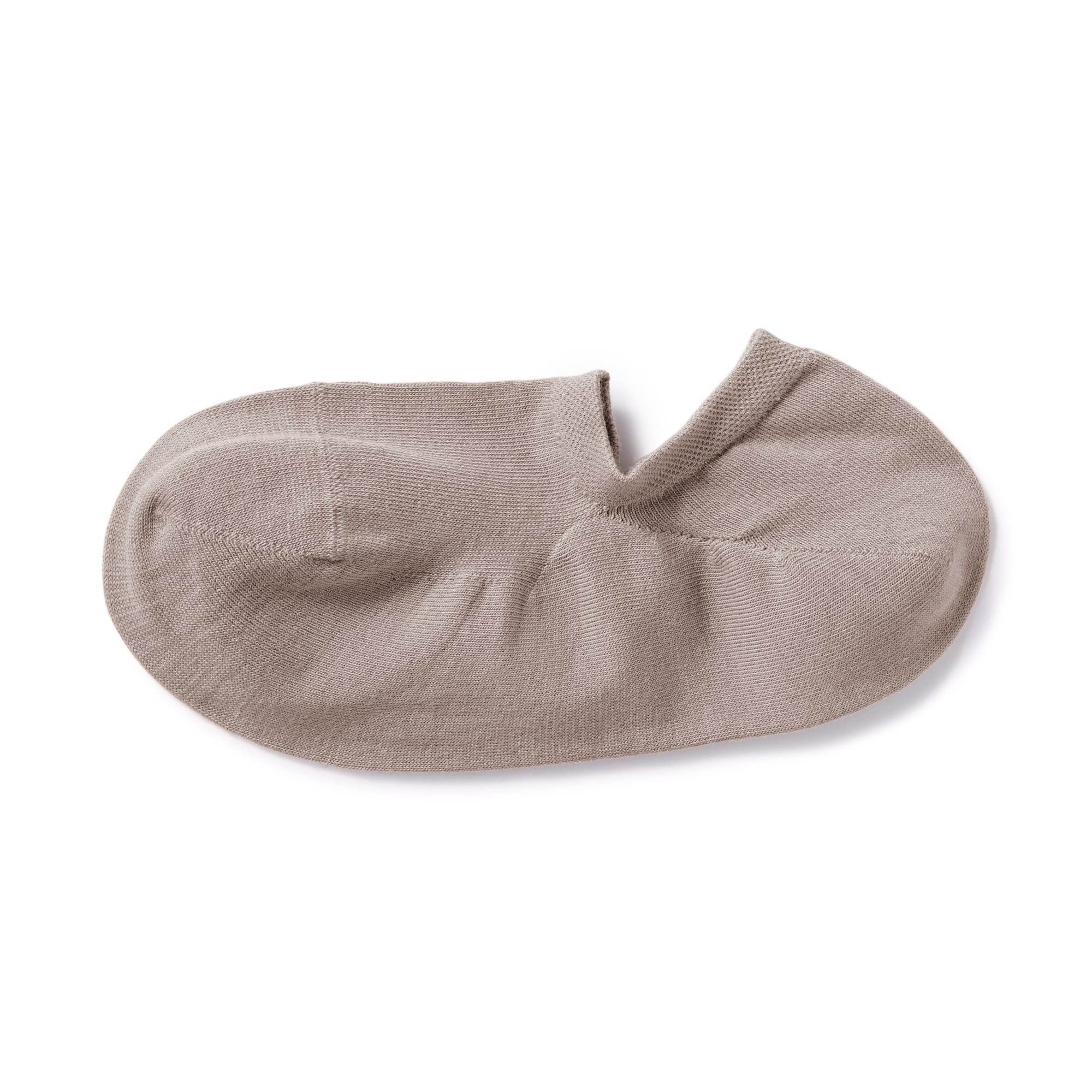 婦人　足なり直角　薄手　浅履きスニーカーイン