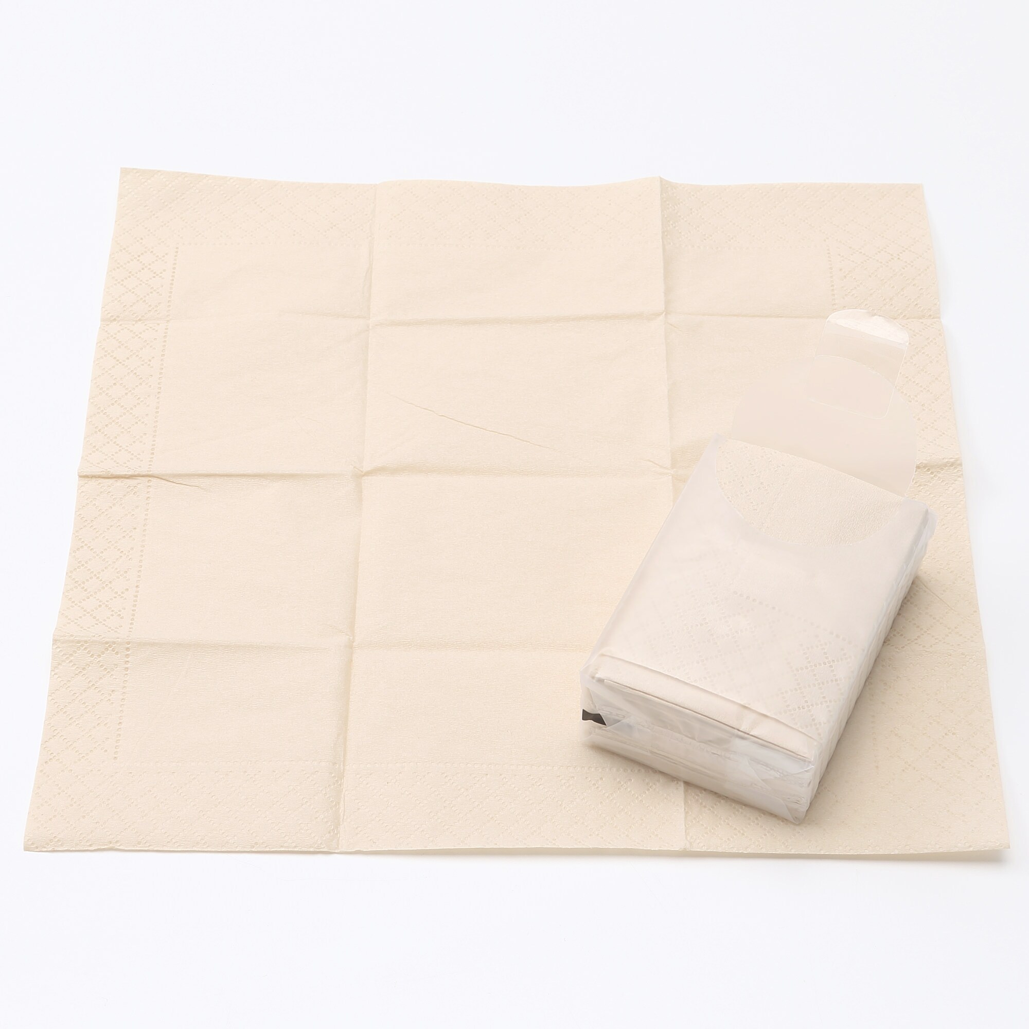 竹１００％携帯用ペーパーナプキン　６個　１０組（３０枚）