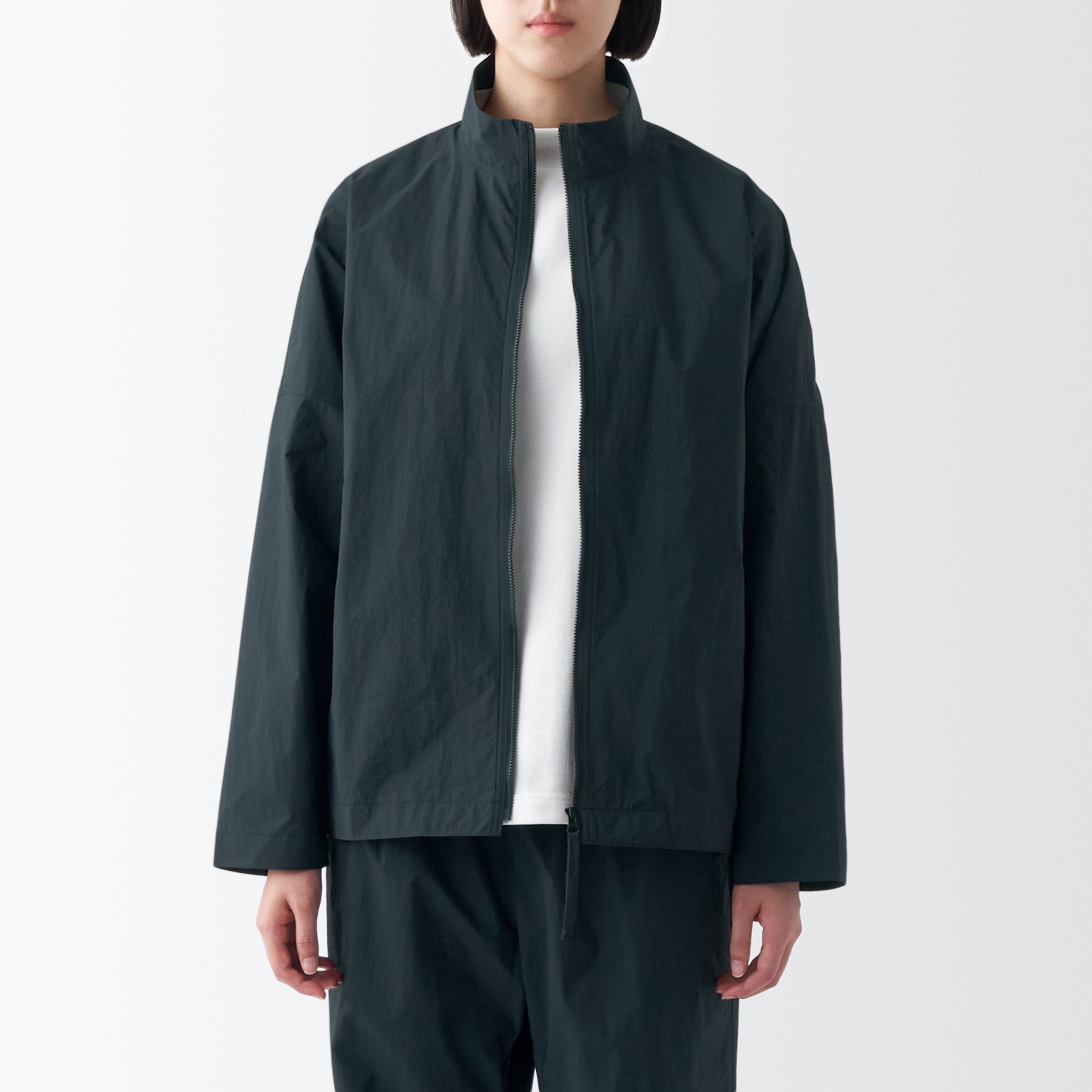 撥水防風ブルゾン